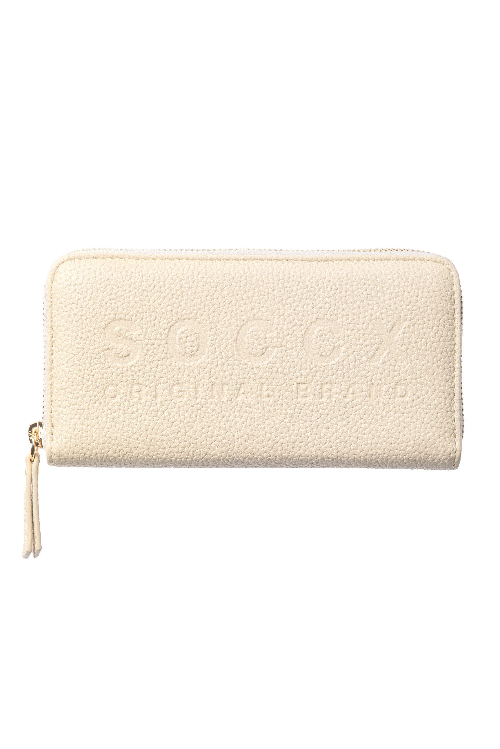 SOCCX Geldbörse, Logo-Prägung