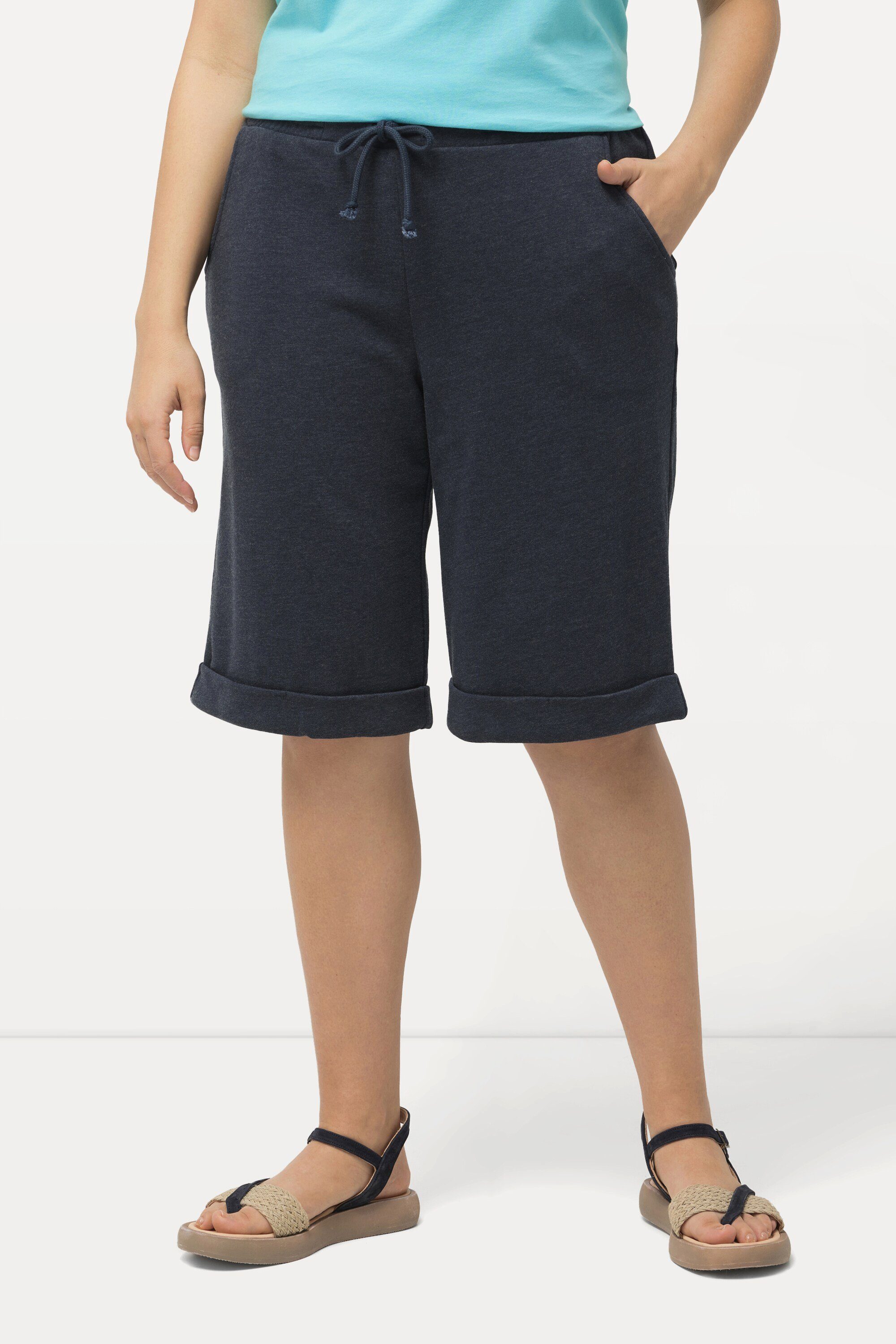 Ulla Popken Jeansshorts Sweatshorts Mary weites günstig online kaufen