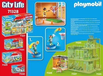 Playmobil® Konstruktions-Spielset Anbau Turnhalle (71328), City Life, (72 St), Made in Germany