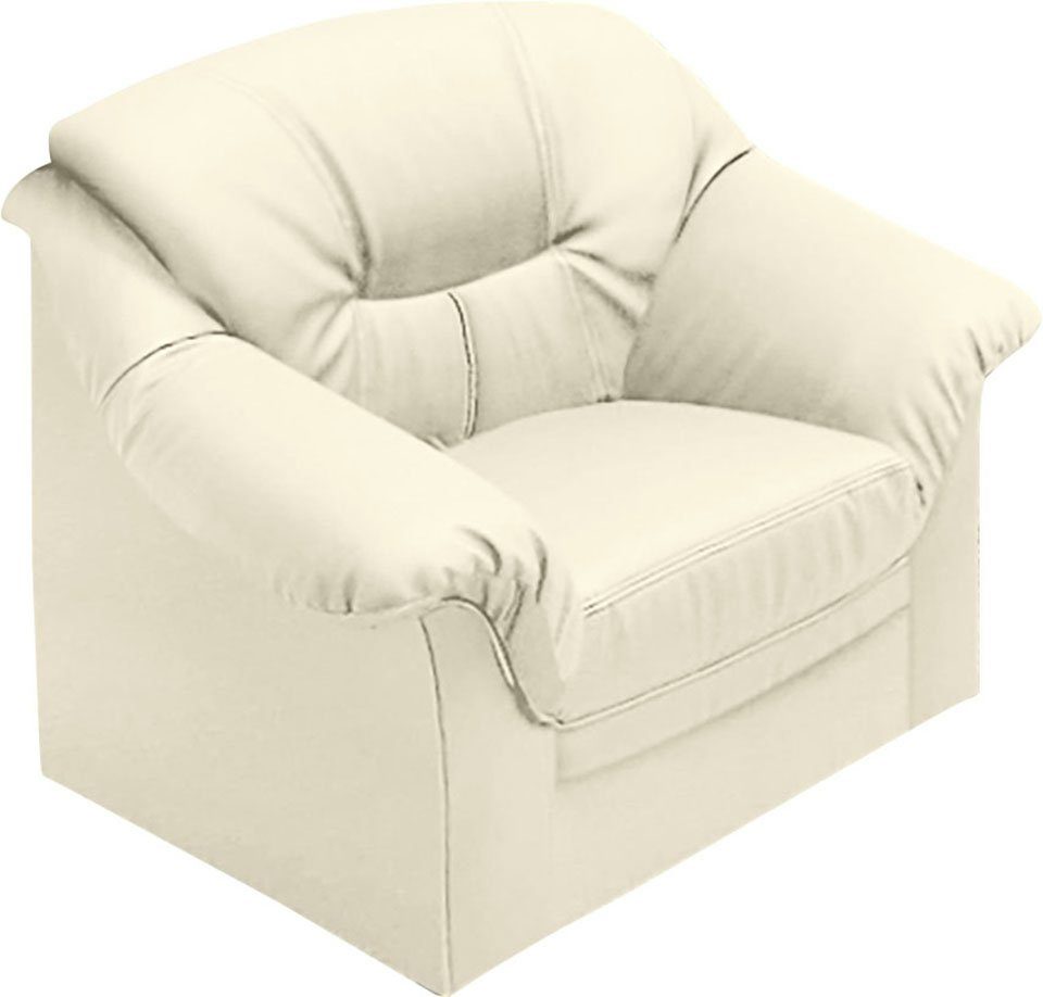 DOMO collection Sessel Montana Kunstleder-Bezug, zeitlos und elegant