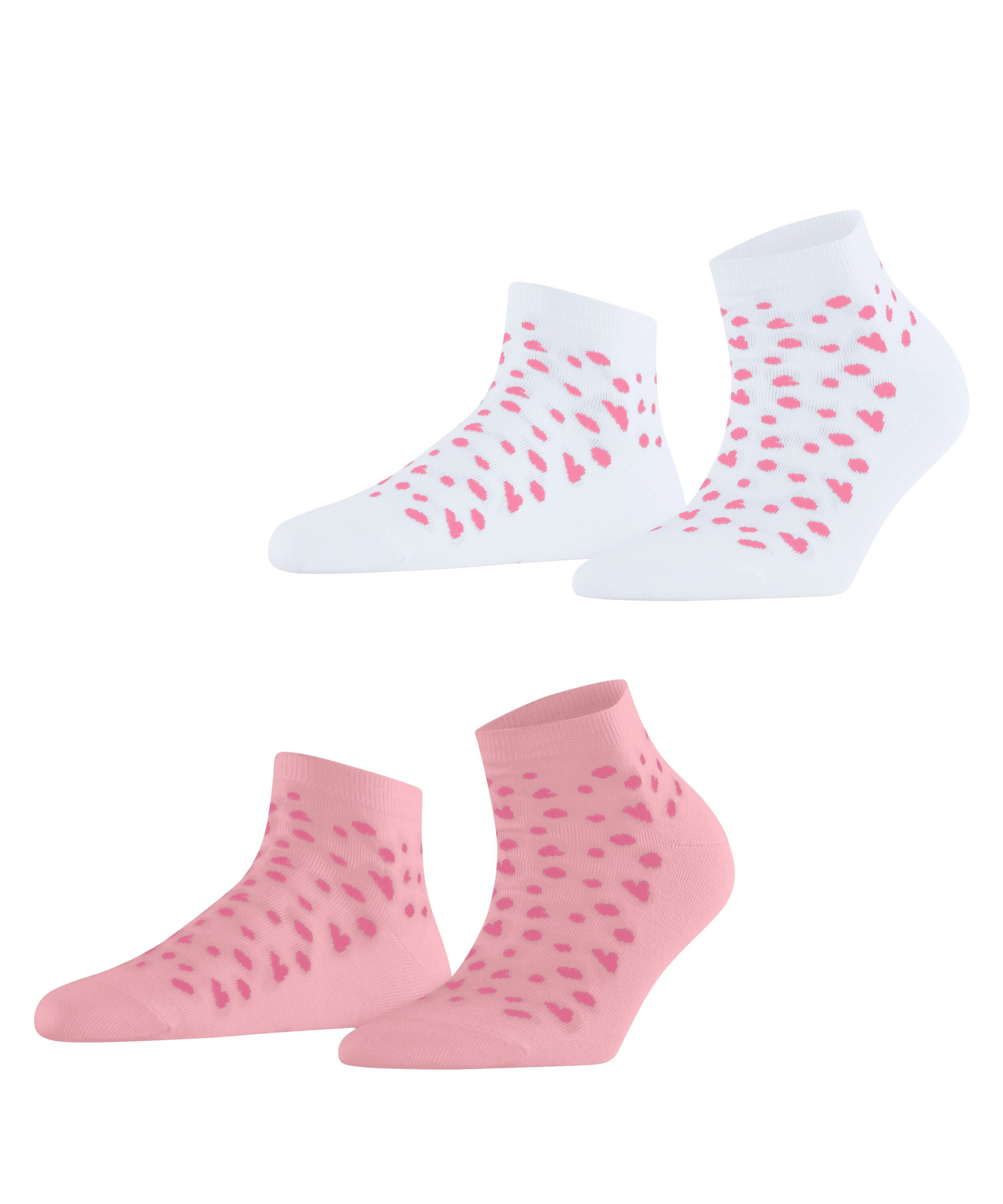 Esprit Sneakersocken Esprit Playful Hearts 2-Pack Damen (2-Paar)