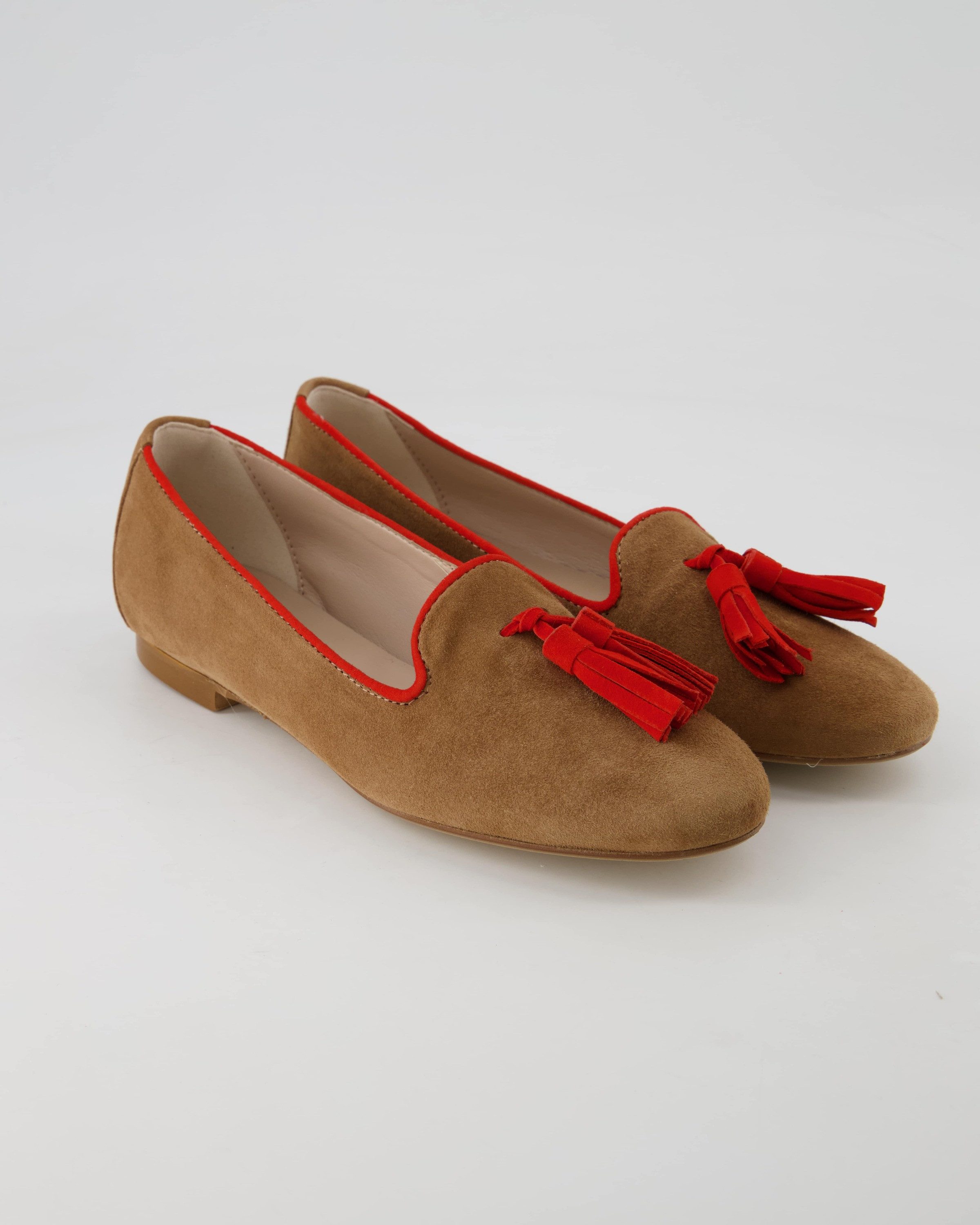 Terry Beatrice Slipper Obermaterial: Leder