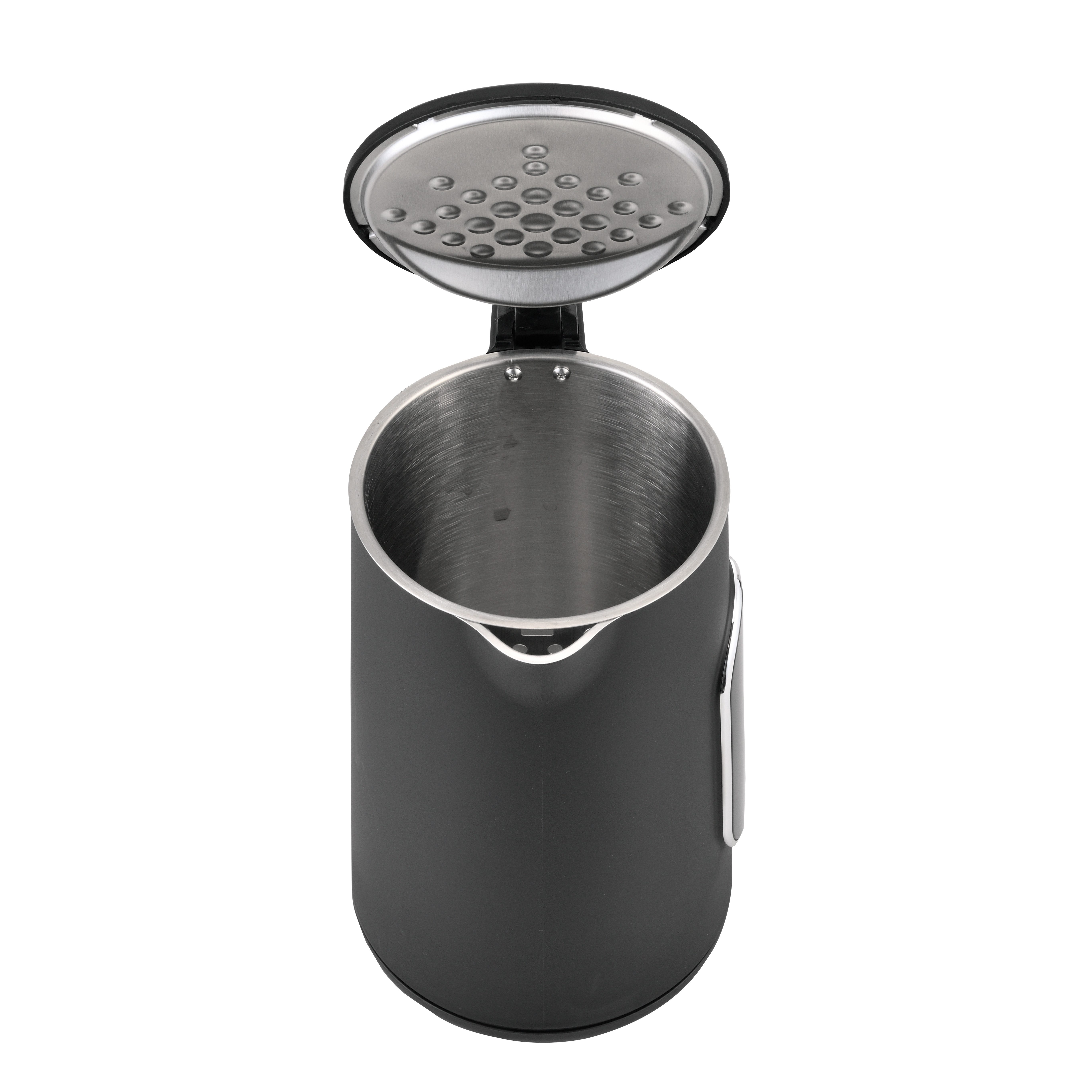 LMG Germany Wasserkocher Wasserkocher 2200 Watt 40–100 °C Digitalbildschirm Warmhaltefunktion, 2200 W, Cool-Touch-Gehäuse, Edelstahl innen, Temperaturwahl, Warm – Bild 4 von 4
