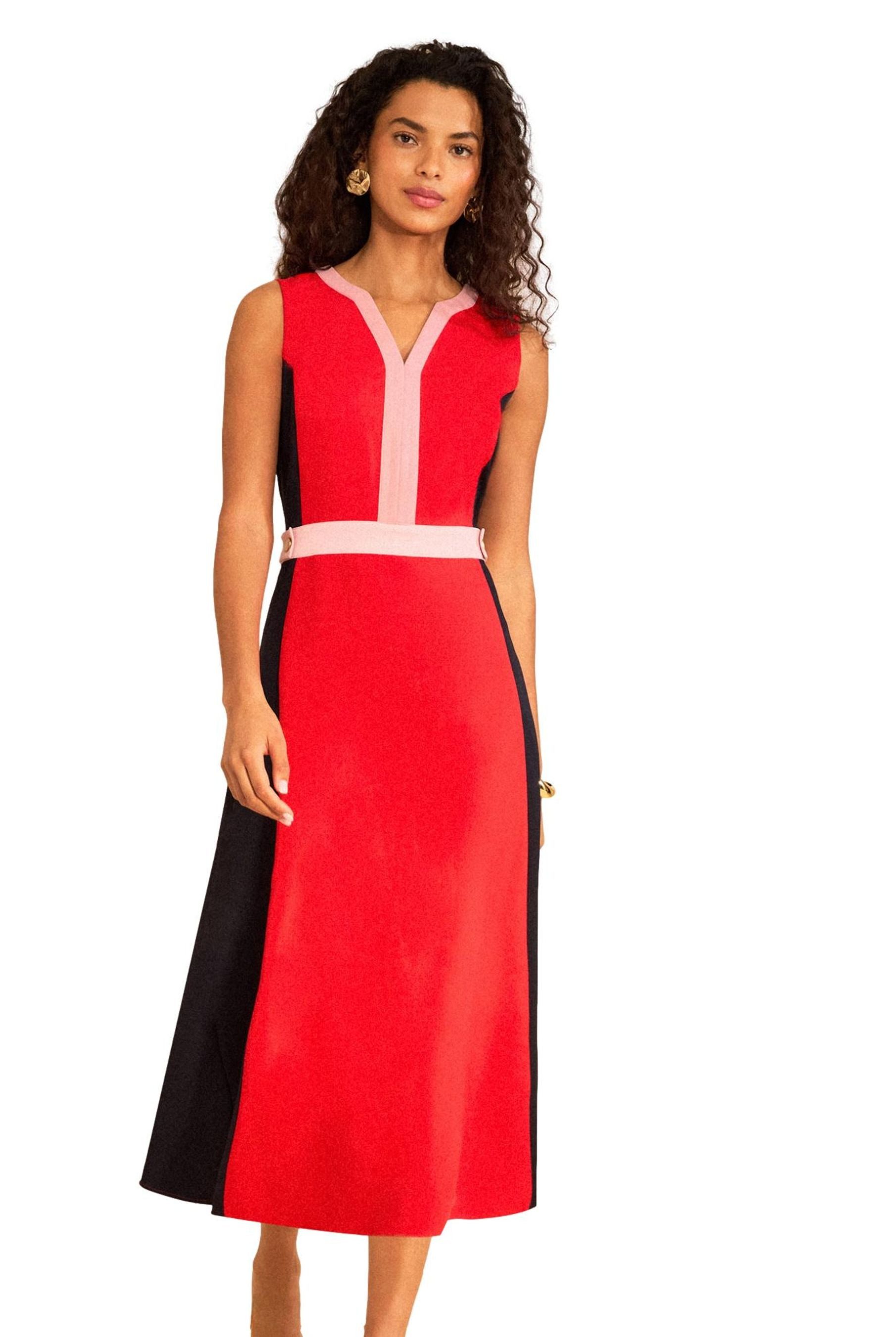 Love & Roses A-Linien-Kleid Love & Roses Fit and Flare Kleid, Regular (1-tlg)