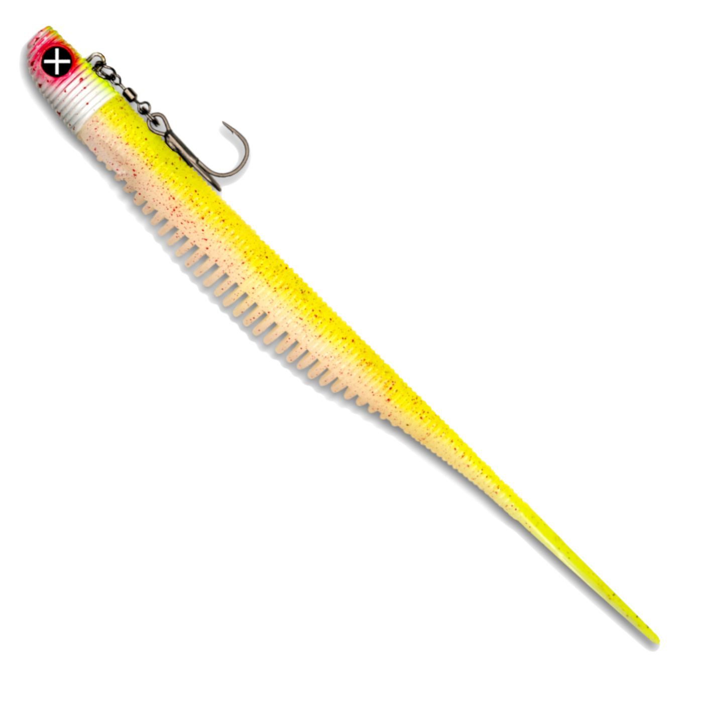 Kunstköder Monkey Lures Stalking Lui 25cm 50g - 1 montierter Gummifisch