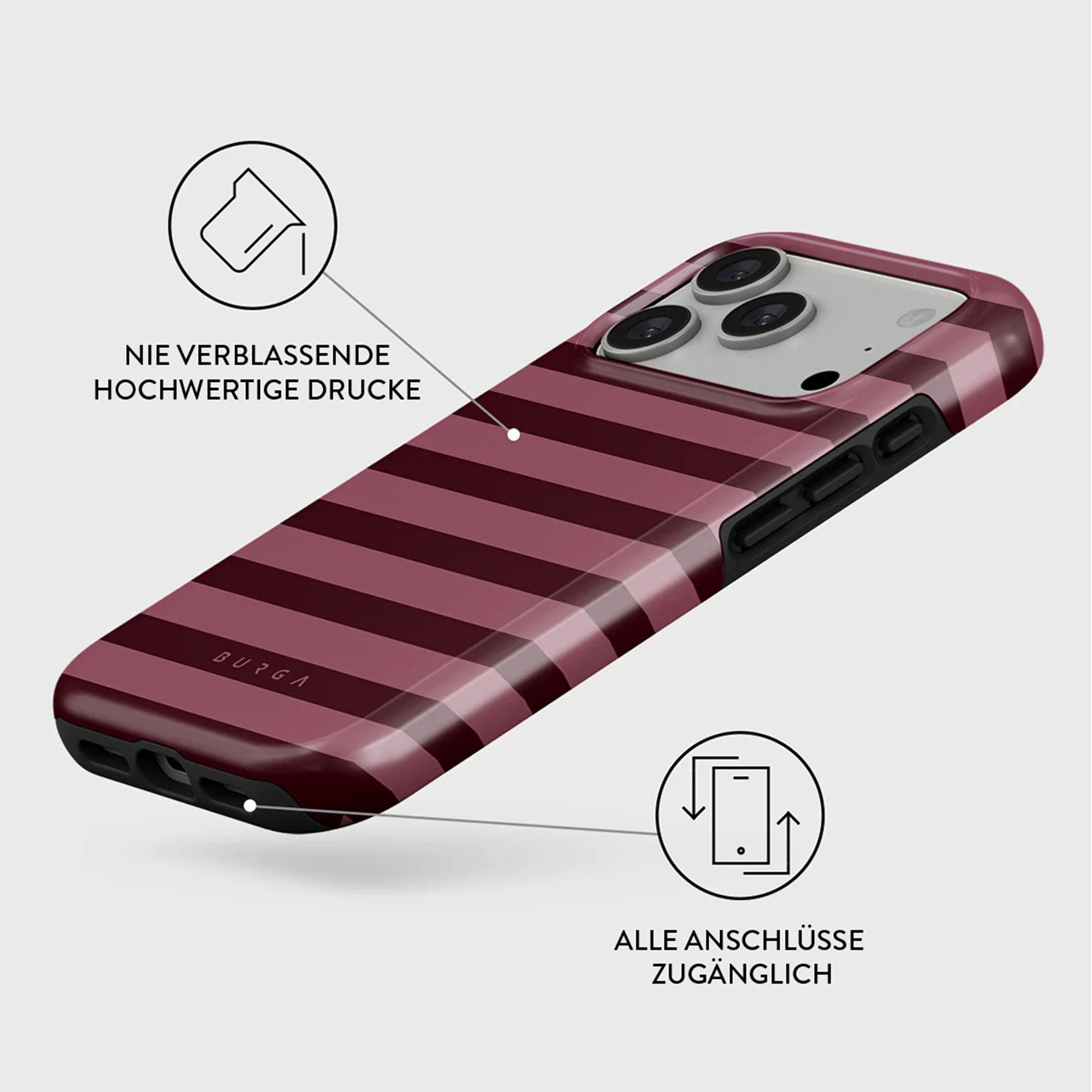 BURGA Backcover Burga Tough Back Cover MagSafe Apple iPhone 17 Pro - Spellbound