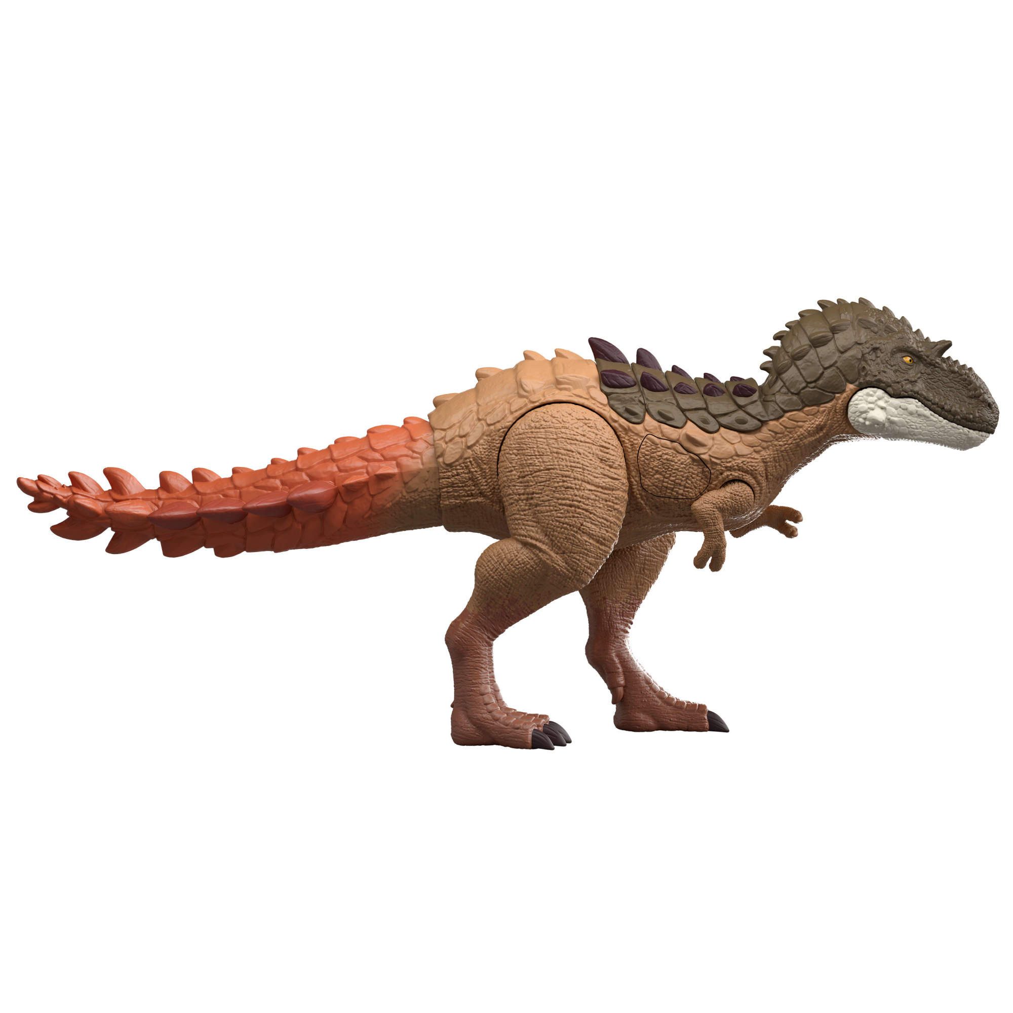 Mattel® Actionfigur Jurassic World, Gigantic Thrashers - Gorgosaurus, mit Stampfattacke und Brüllgeräusch