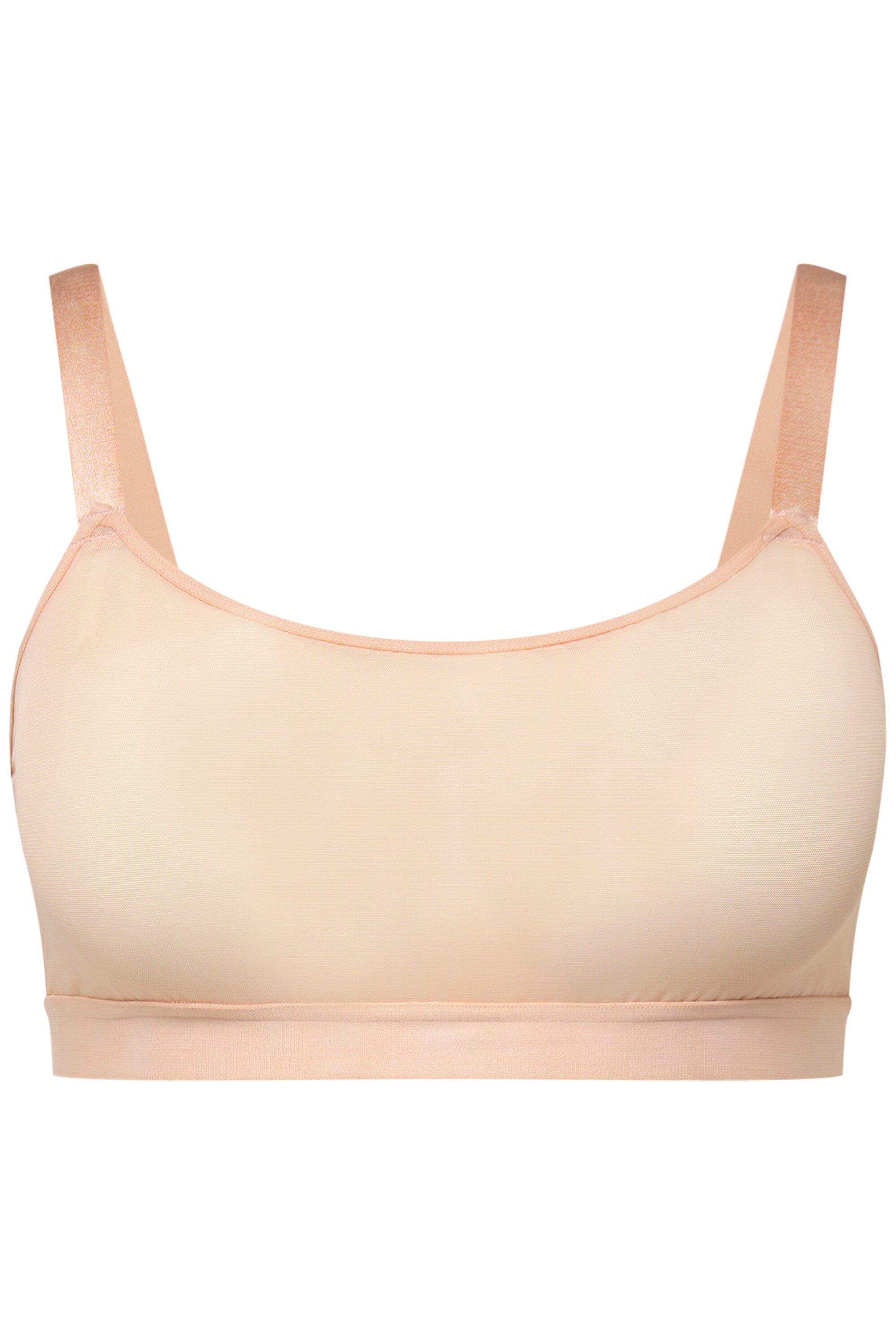 Ulla Popken Bustier Bustier Unterbrustband Mesh