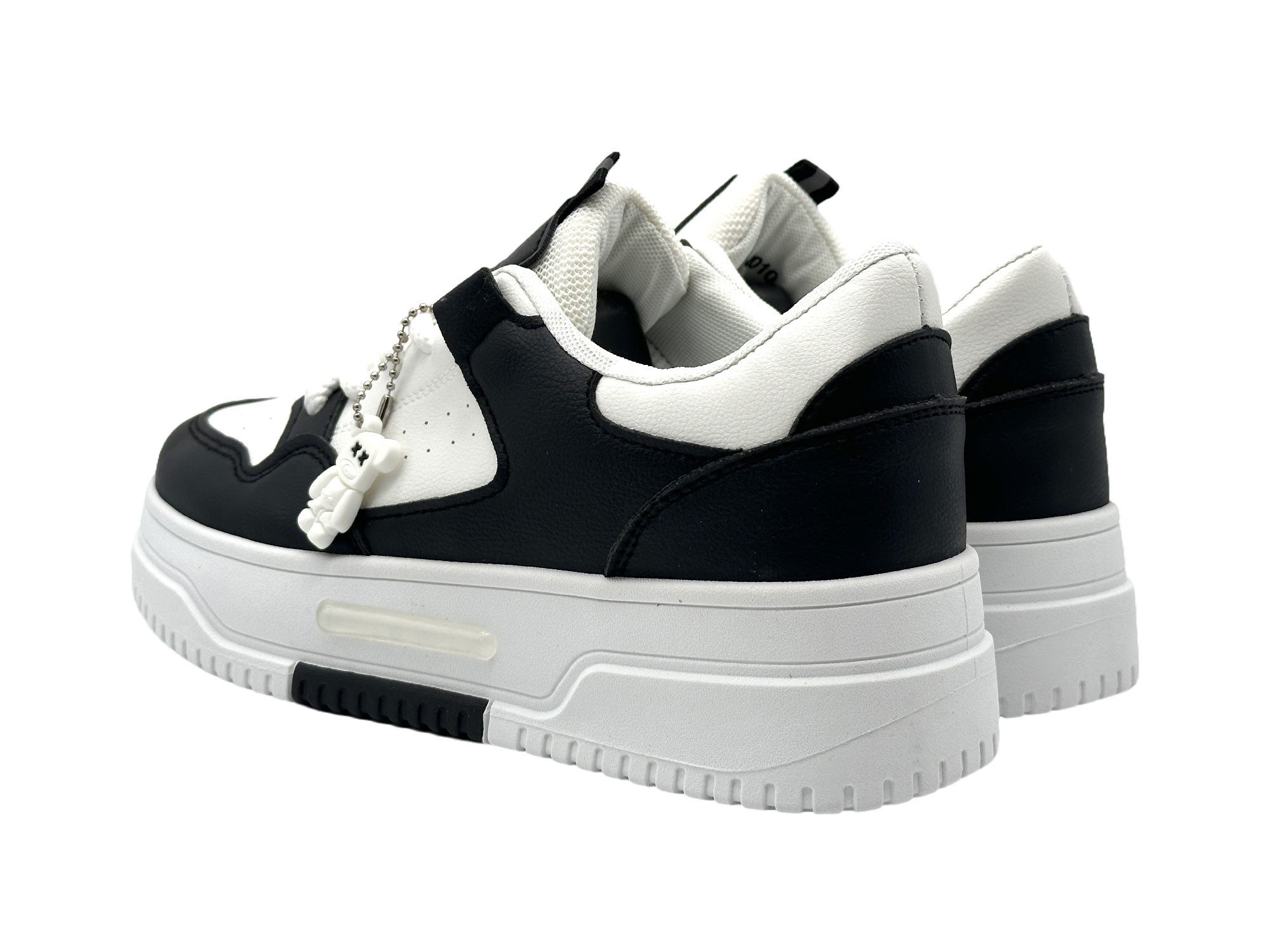 Nowaland Damen modischer Sneaker mit trendiger Plateau-Sohle Sneaker Trendiges Design mit erhöhter Plateau-Sohle – Bild 4 von 5