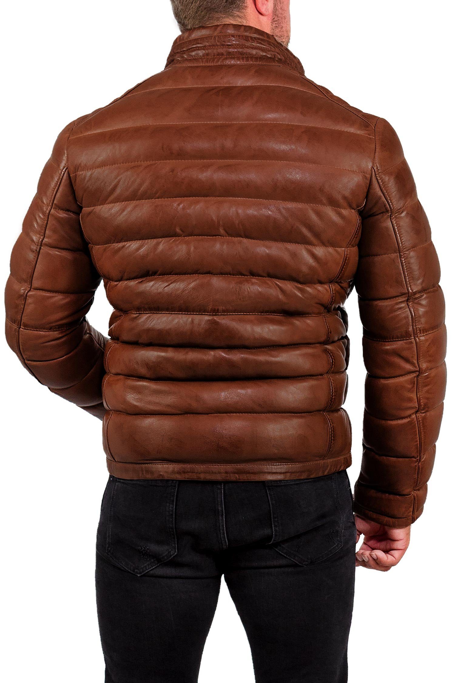 Reichstadt Bomberjacke Reichstadt Herren Bomber Echtleder günstig online kaufen