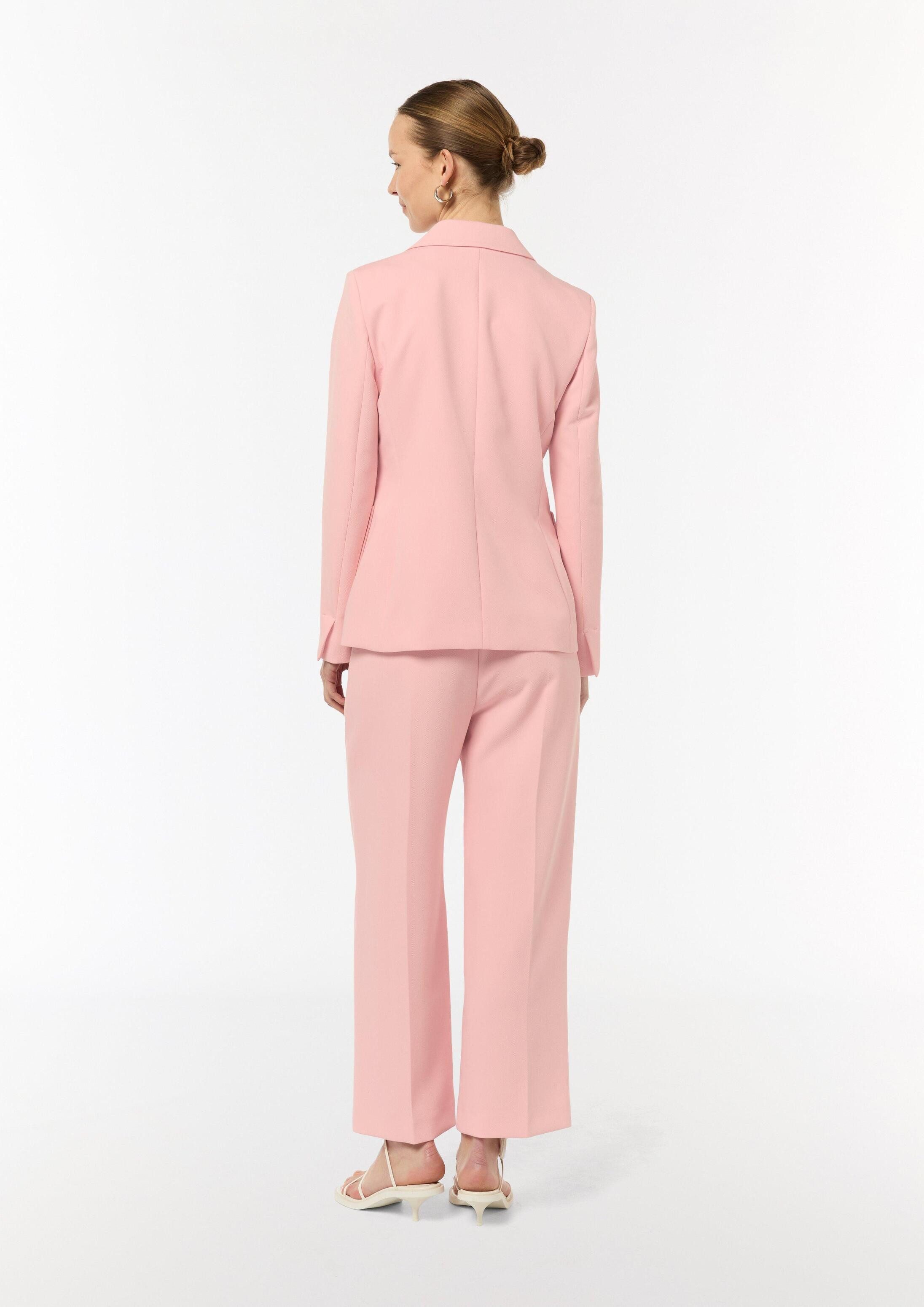 comma Jackenblazer Indoor-Blazer Blazer mit Herringbone-Muster