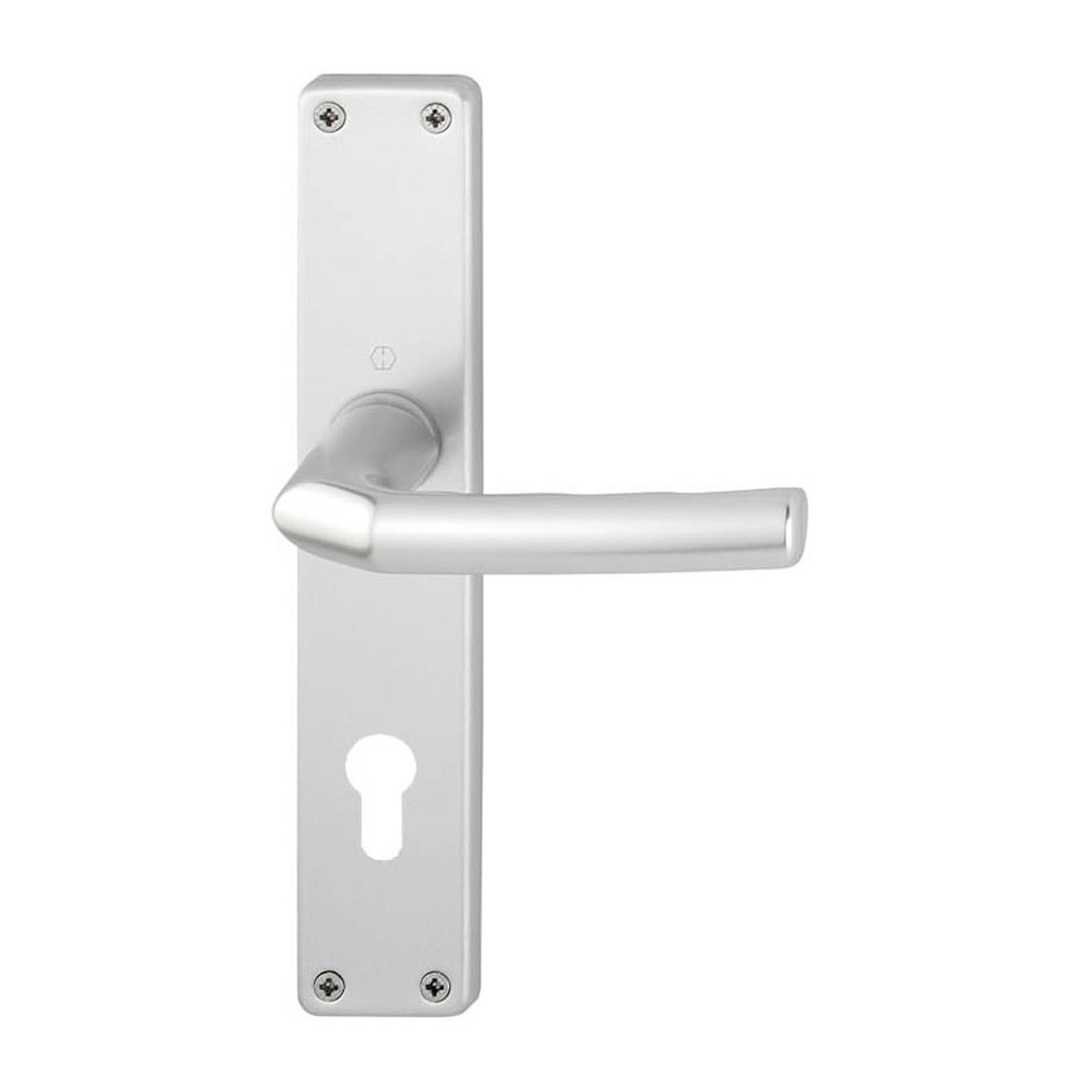 HOPPE Türgriffpaar Birmingham, Drücker außen, Aluminium