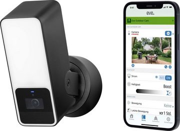 EVE Outdoor Cam (HomeKit) 2er Pack Überwachungskamera (Außenbereich, Packung, 2-tlg)