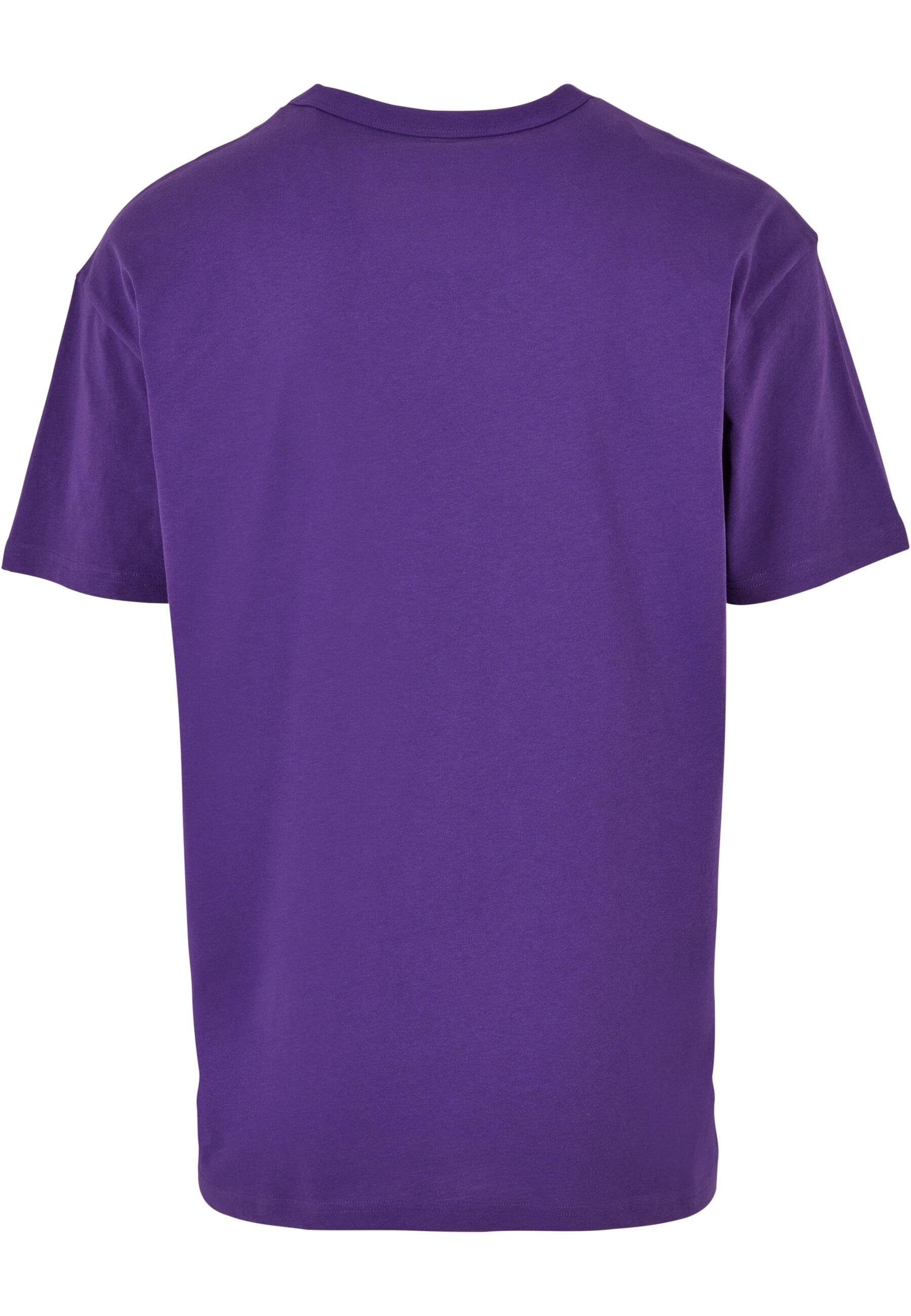 Basic URBAN CLASSICS Tee Organic (1-tlg) Herren T-Shirt realviolet