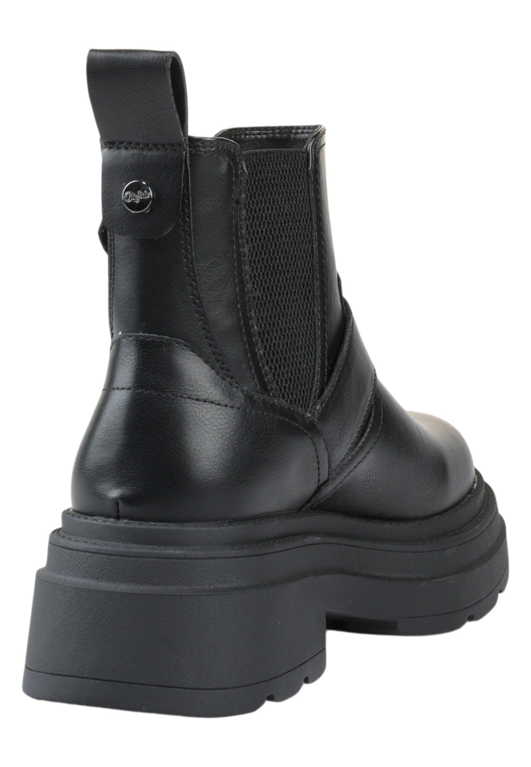 Buffalo PD00016426 Mars Chelsea Biker Black Stiefelette – Bild 4 von 5