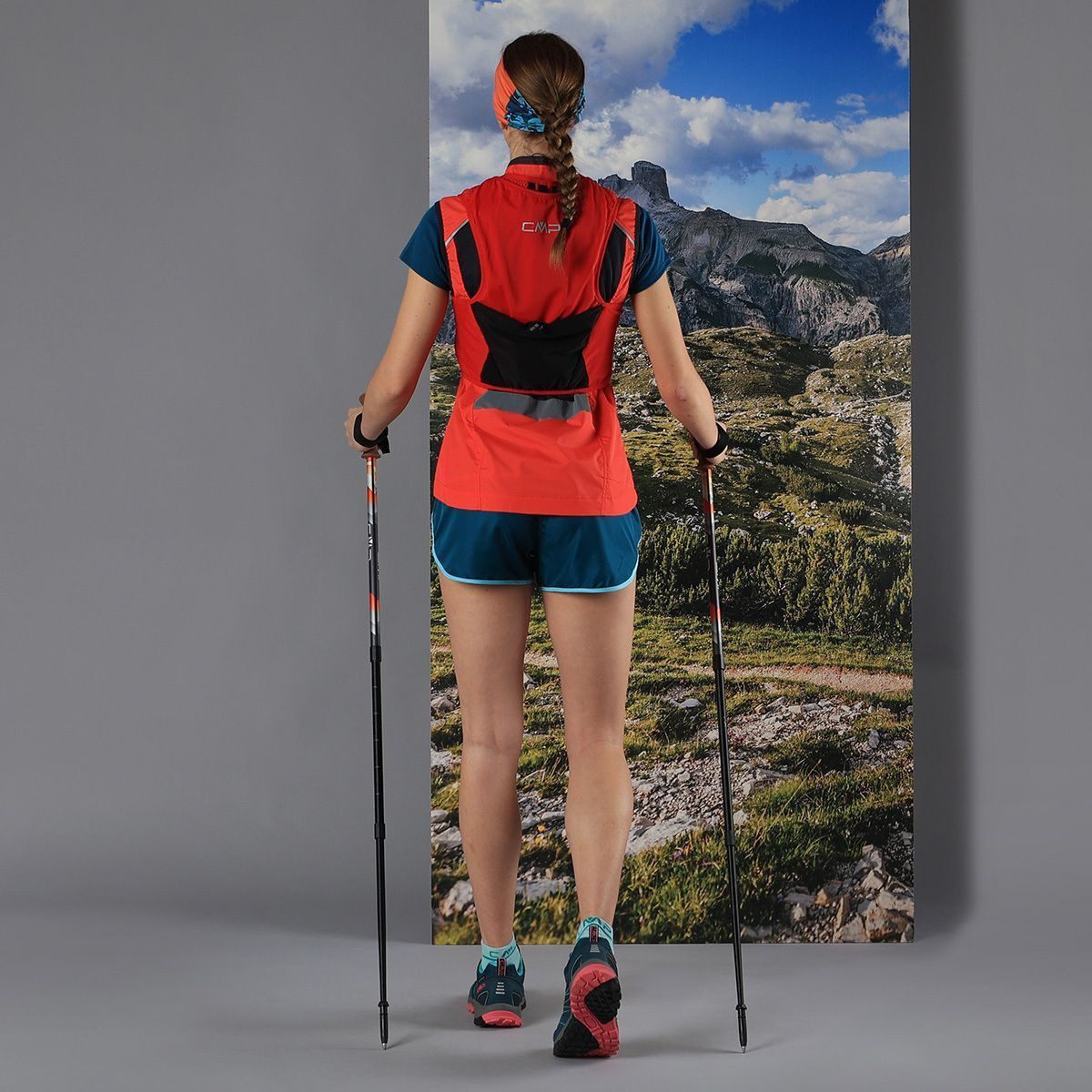 CMP Wanderrucksack Santa FE 4L Trail Vest, Leichter Trail-Rucksack mit 8 Liter Volumen, ideal für Läufer und