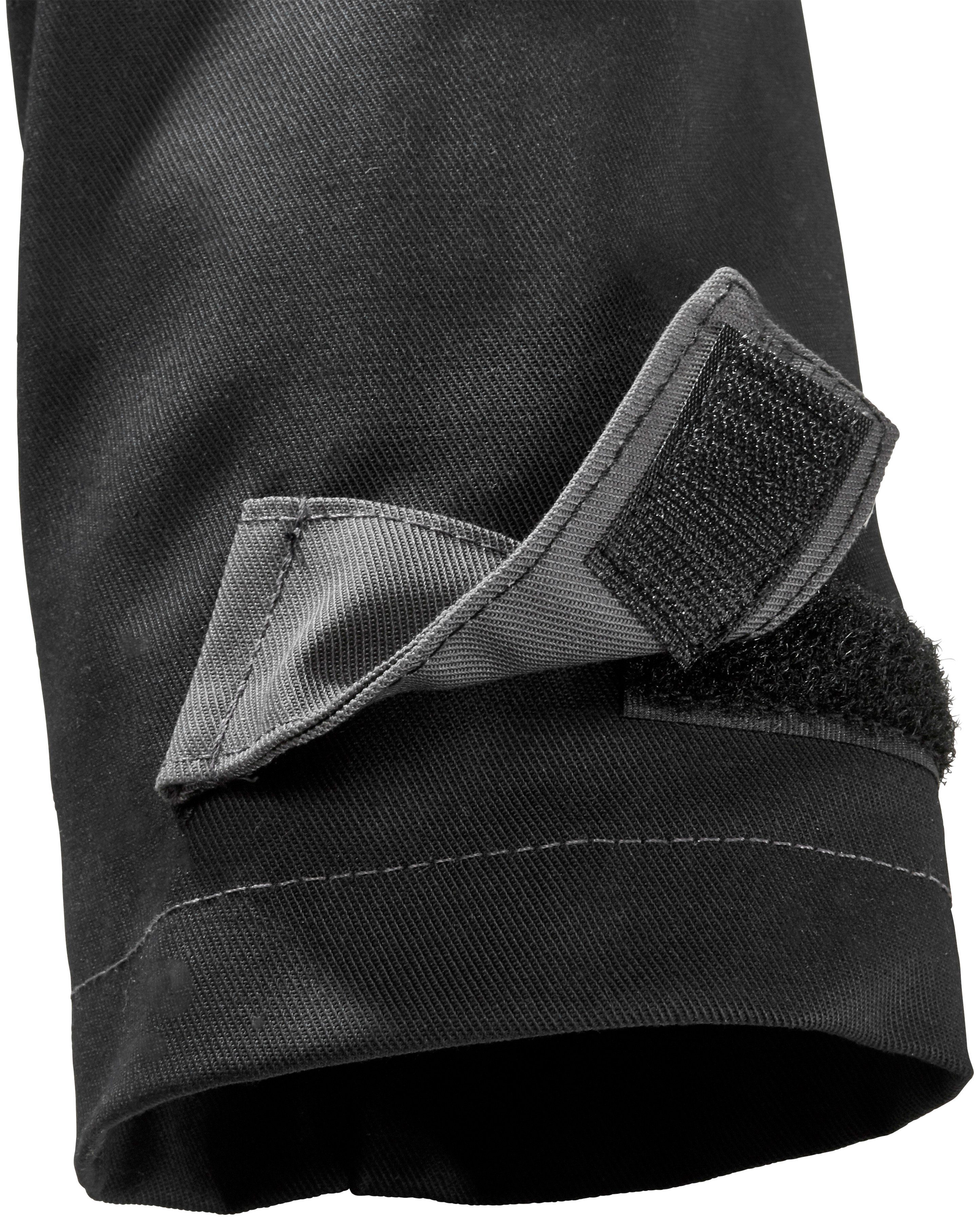 schwarz-grau ACTIVIQ 4 Vordertaschen Kübler Arbeitsjacke mit