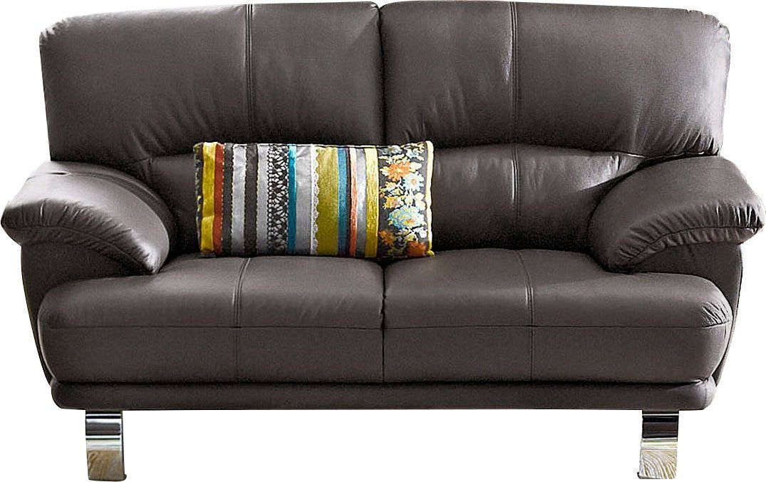 TRENDMANUFAKTUR 2-Sitzer Cecillia, in italienischem Design, bequem, hochwertige Verarbeitungsdetails