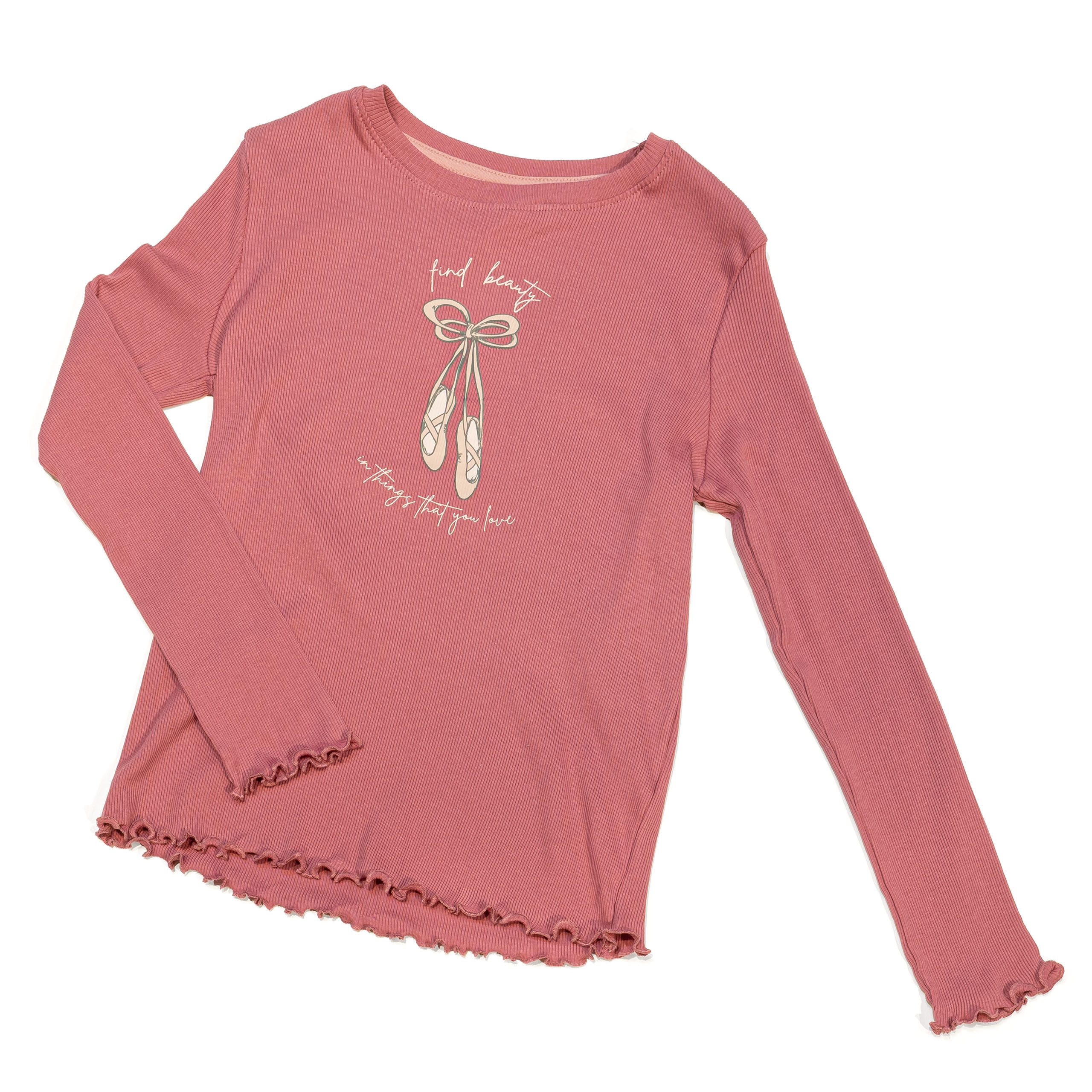 Lily & Dan Schlafanzug Kinder Schlafanzug für Mädchen, Pyjama aus 100% Baumwolle 2-teiliges Set besteht aus Oberteil und Hose, langarm – Bild 2 von 5
