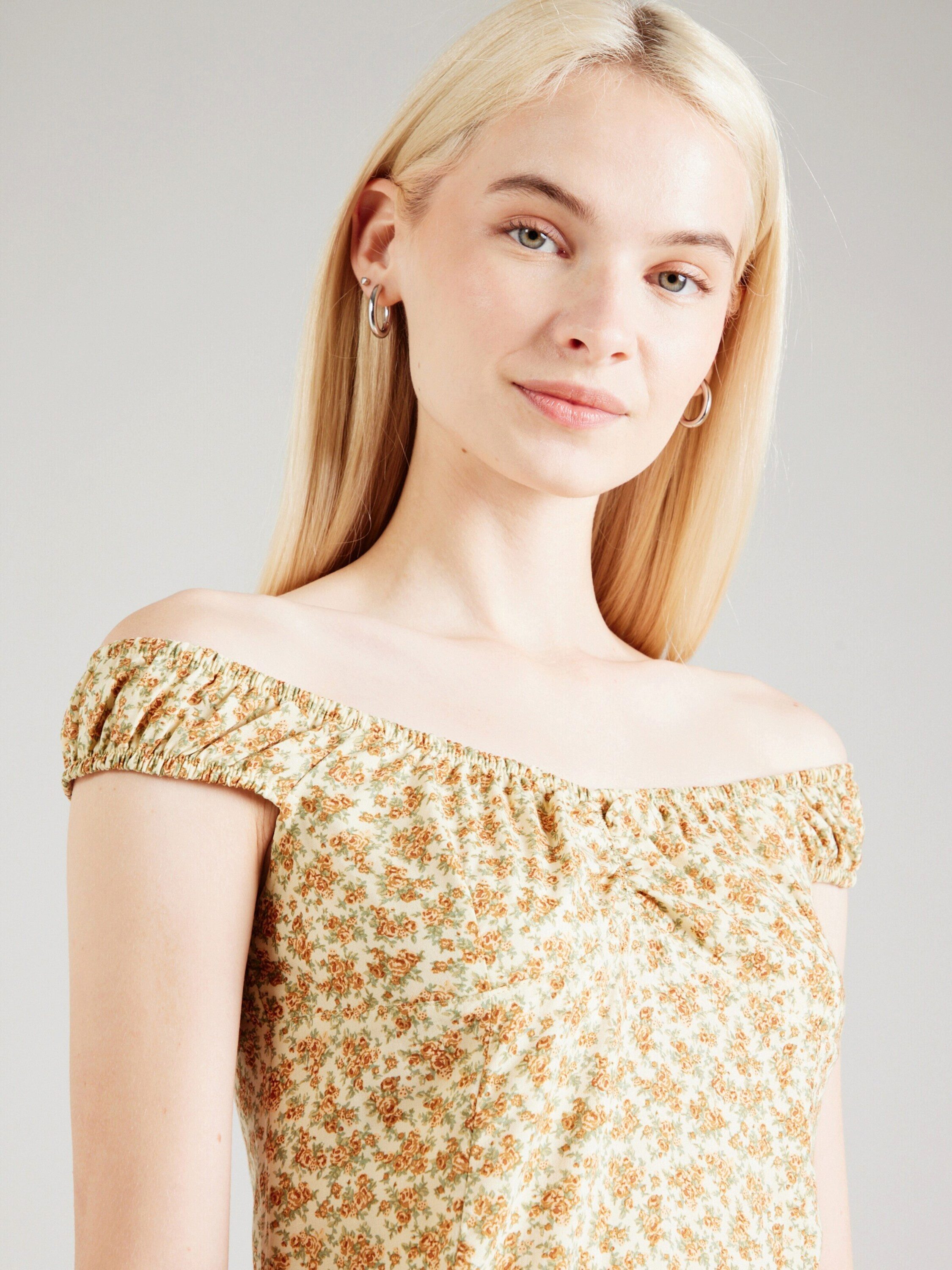 Motel Sommerkleid Acalia (1-tlg) Drapiert/gerafft