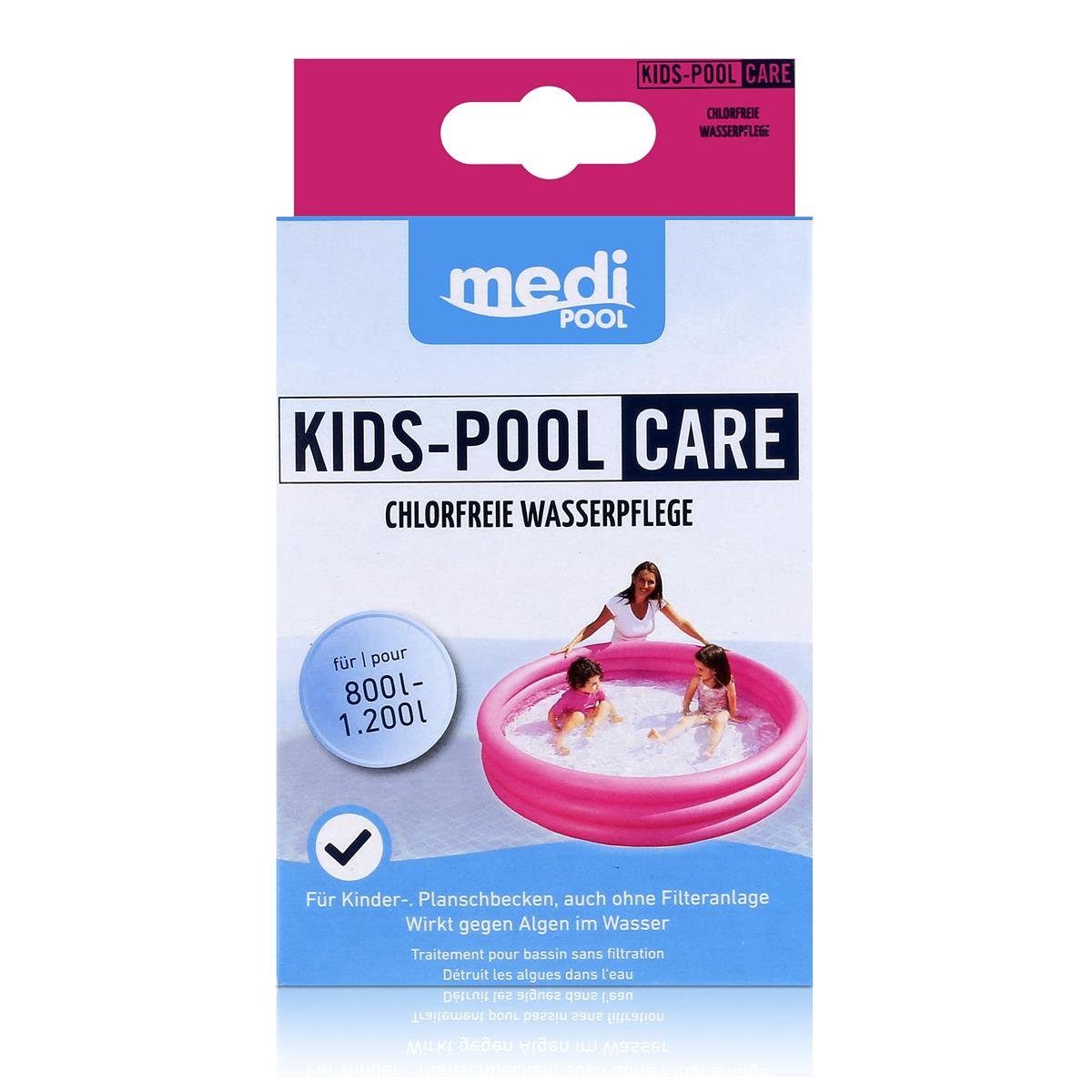 mediPOOL Poolpflege mediPOOL Kids-Pool Care 5x50ml - Chlorfreie Wasserpflege 5x50ml (1er P