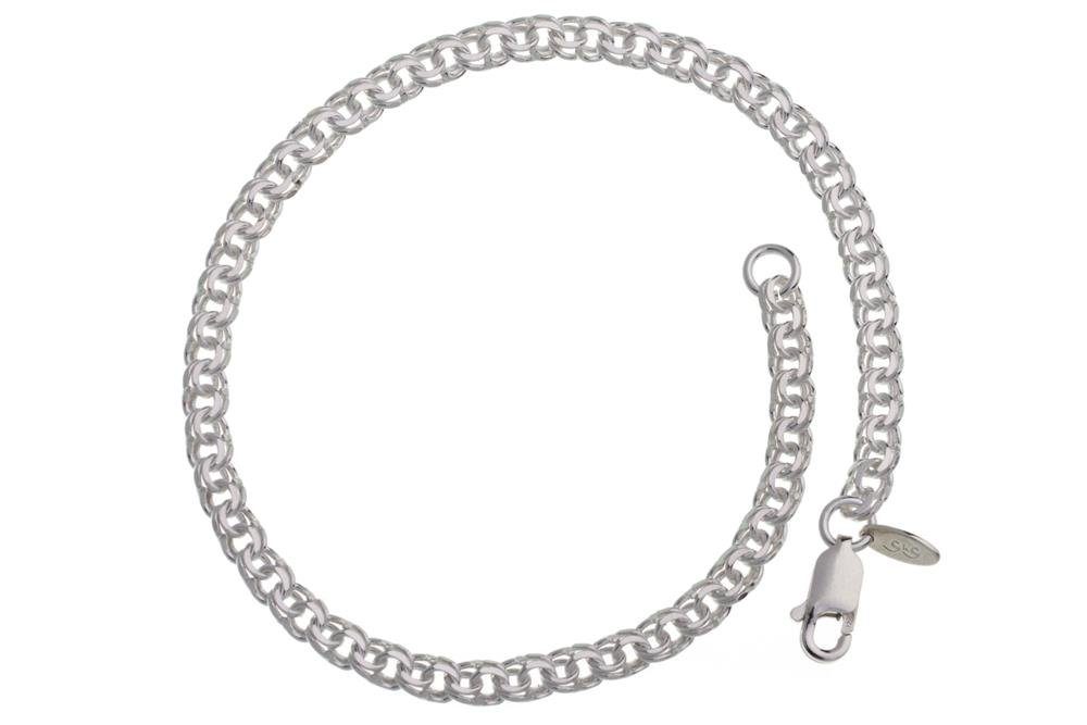 Silberkettenstore Silberarmband Garibaldikette Armband 3,6mm - günstig online kaufen