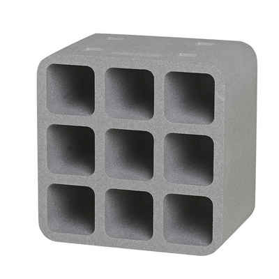 Climapor Flaschenhalter Climapor Flaschenbox Cube für 9 Flaschen max. Ø 9 cm - 4 Stück