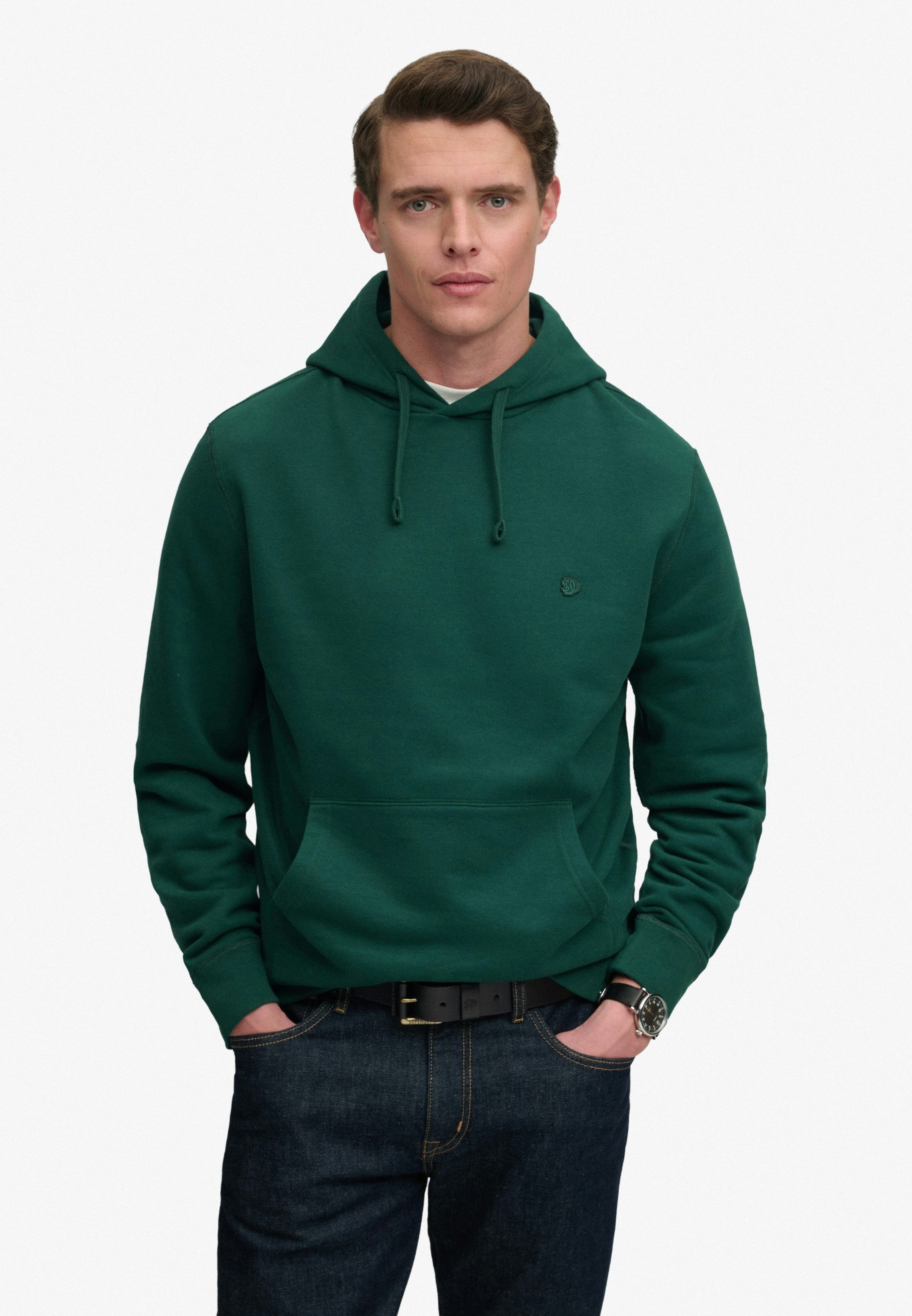 Superdry Kapuzensweatshirt ESSENTIAL SDCO LOGO HOOD Baumwollmischung, regular fit