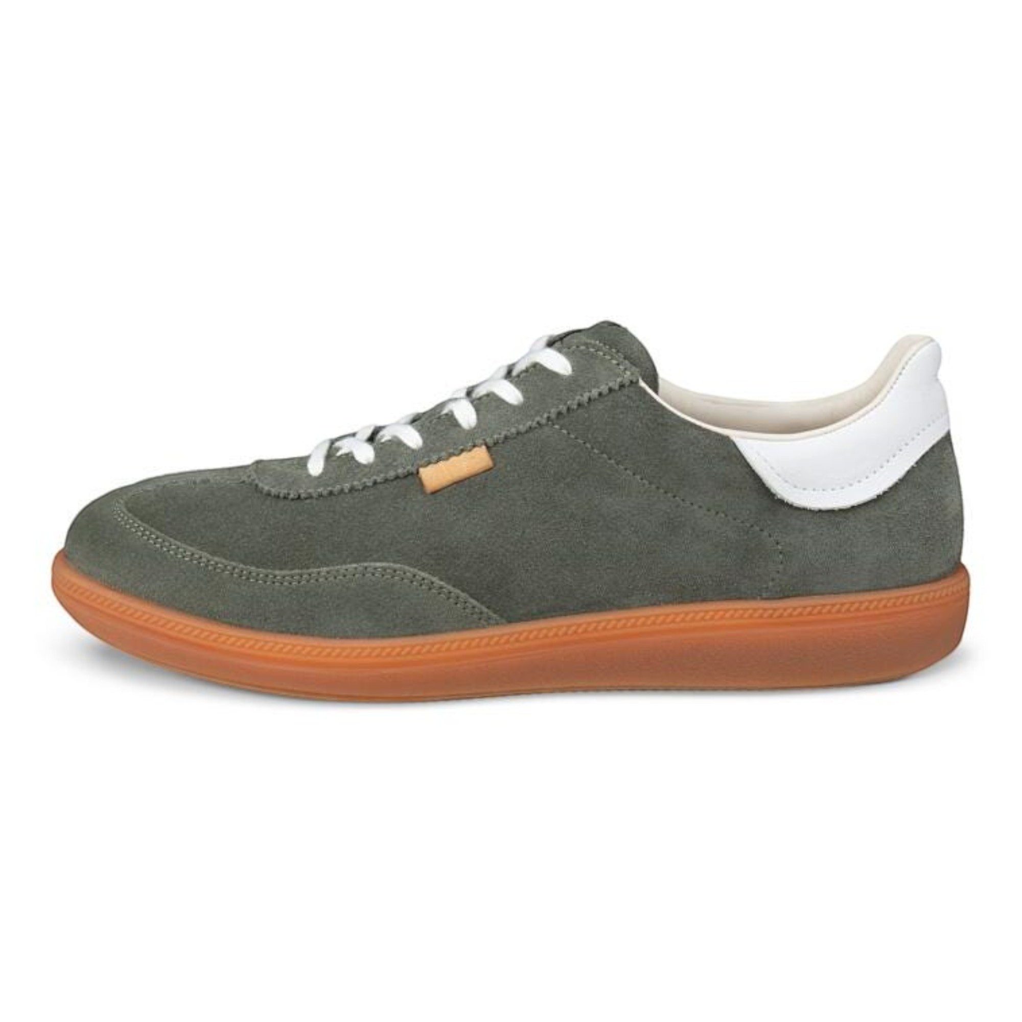 Ecco Soft 11 (Wildleder) dunkelgrün Damen Sneaker