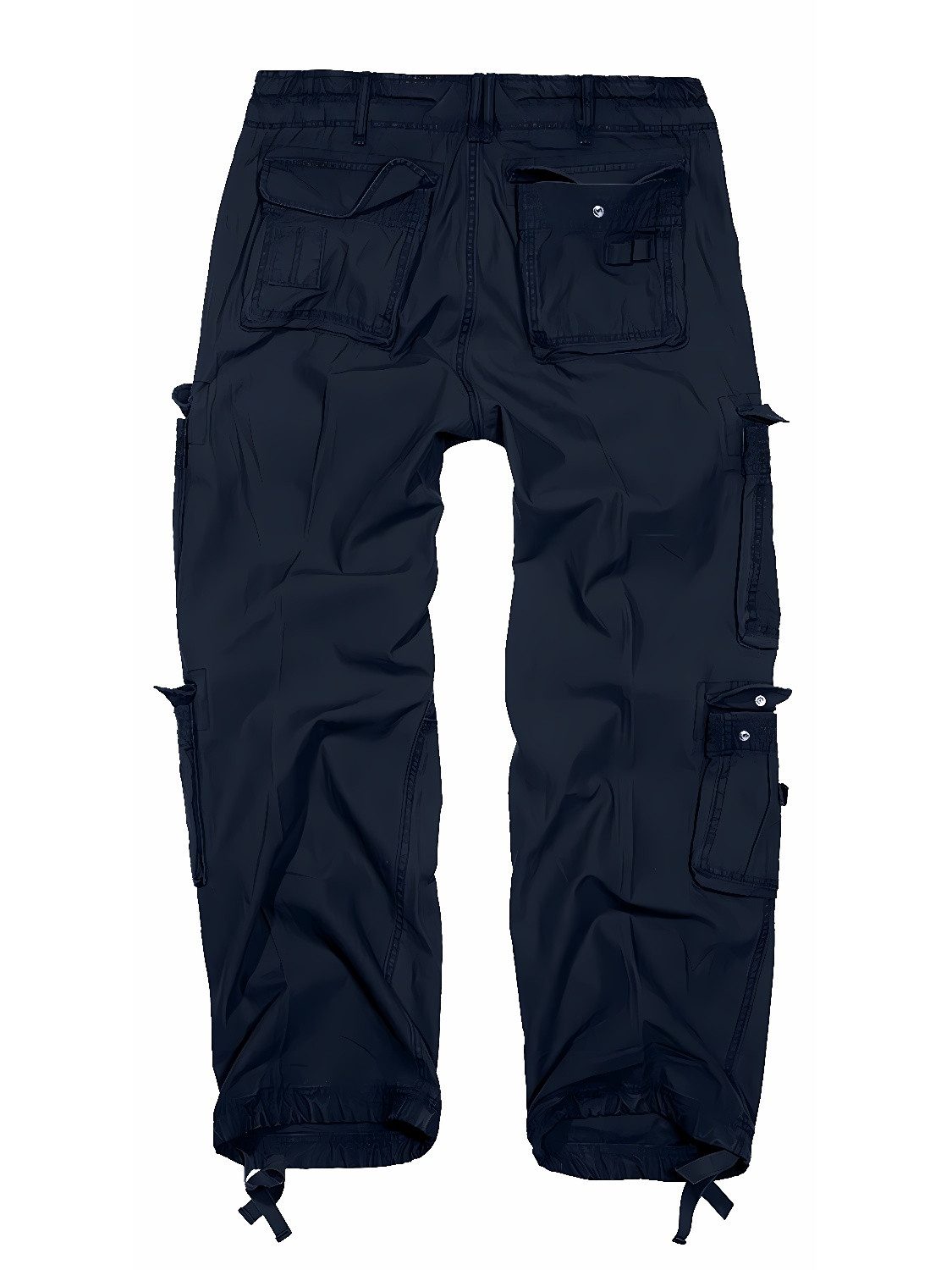 Brandit Cargohose Pure Vintage Trouser Klassisches Design mit vielen Taschen