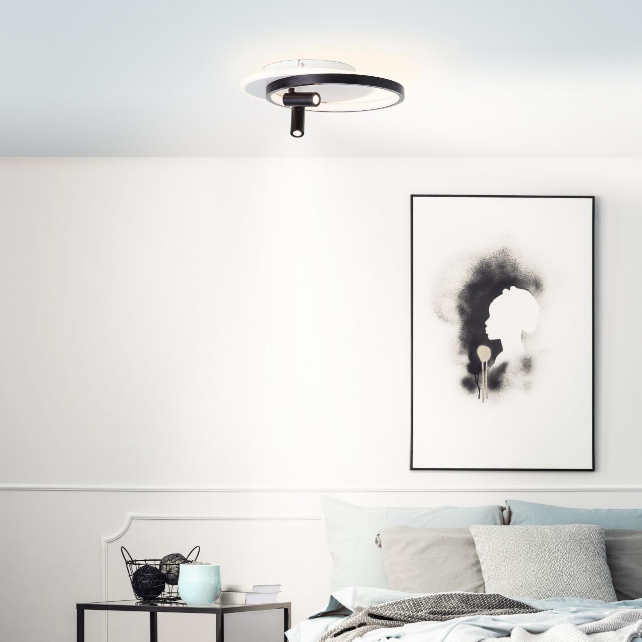 Brilliant Deckenleuchte Eunomia, LED fest integriert, günstig online kaufen