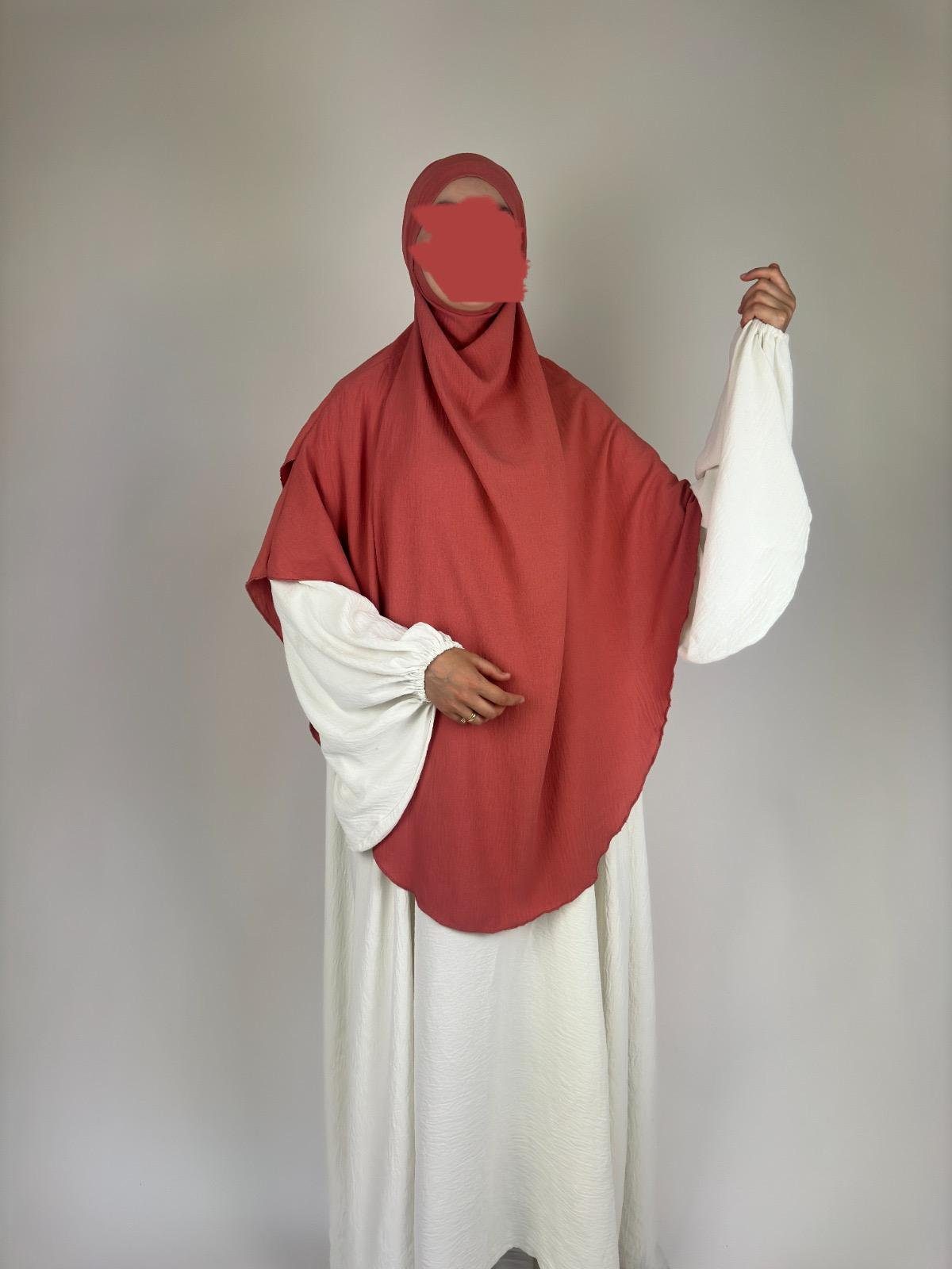 Aymasal Kopftuch Zweilagiger Khimar Amara Jazz islamischer Khumur Kopftuch Hijab