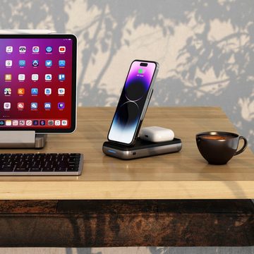 Satechi Duo Wireless Charger Stand Smartphone-Ladegerät