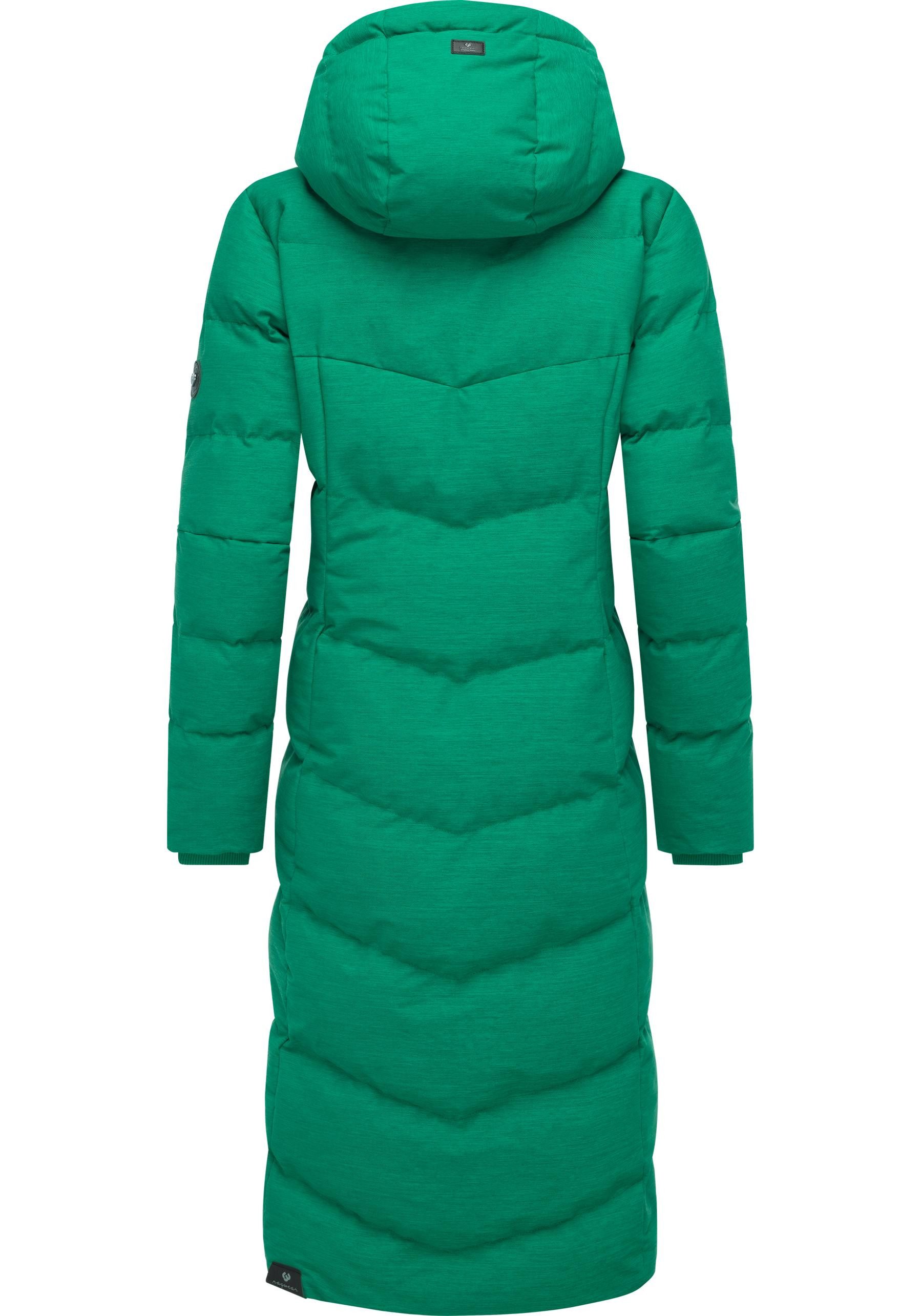 Ragwear Wintermantel Pavla Long extralanger Winterparka mit Teddyfutter und Kapuze – Bild 3 von 5