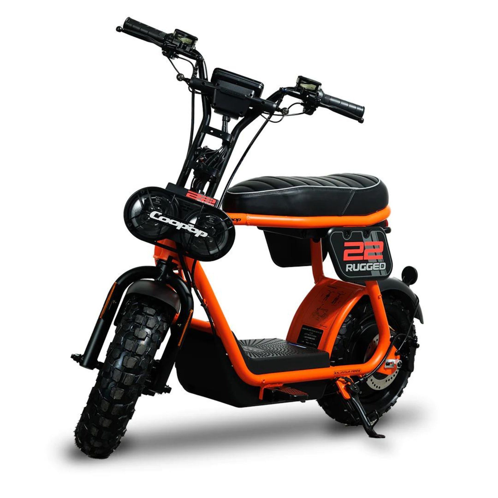 Stingray Motors E-Motorroller Elektroroller Coopop Monkey, 2000,00 W, 45 km/h Orange