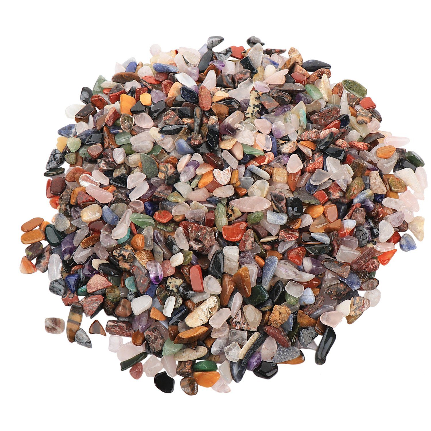 NKlaus Mineralstein 100g Trommelsteine 8 - 15mm Edelsteine natürliche