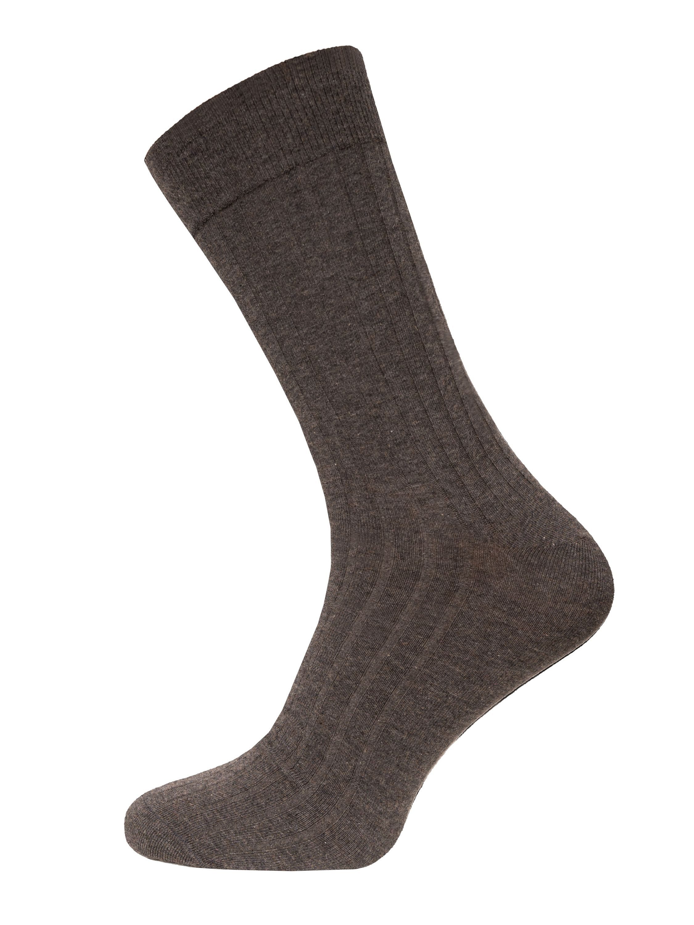 HomeOfSocks Basicsocken Baumwoll Kamel Business Bio Strumpf Weiche Bio Baumwolle Kamelwolle