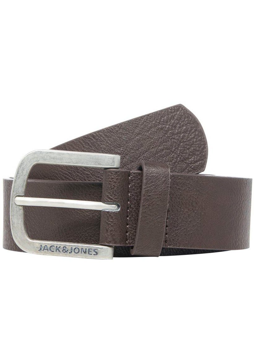 Jack & Jones Synthetikgürtel dunkelbraun