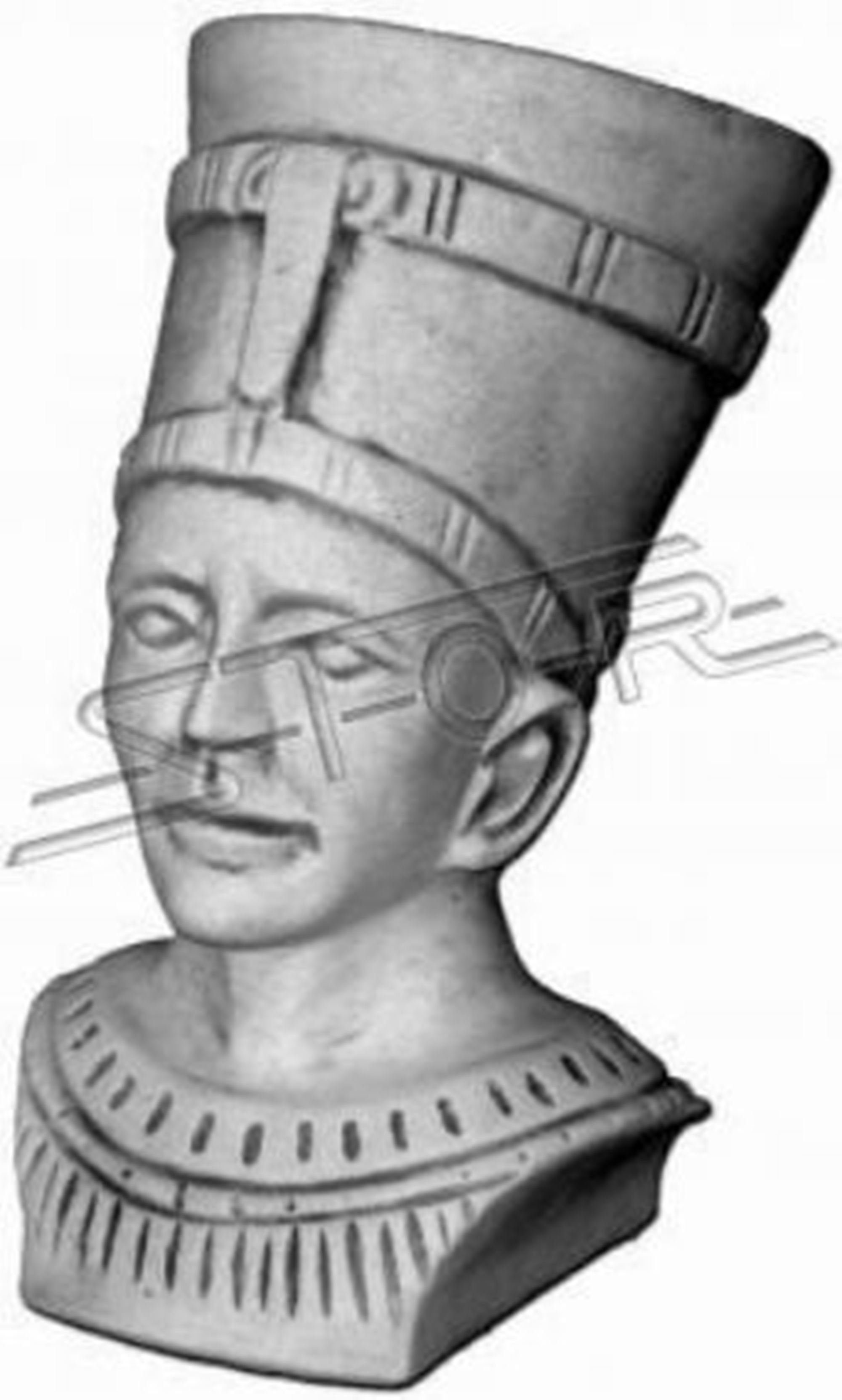 Skulptur Kopf Statuen Skulptur JVmoebel Büste Figuren Tutanchamun Figur Statue