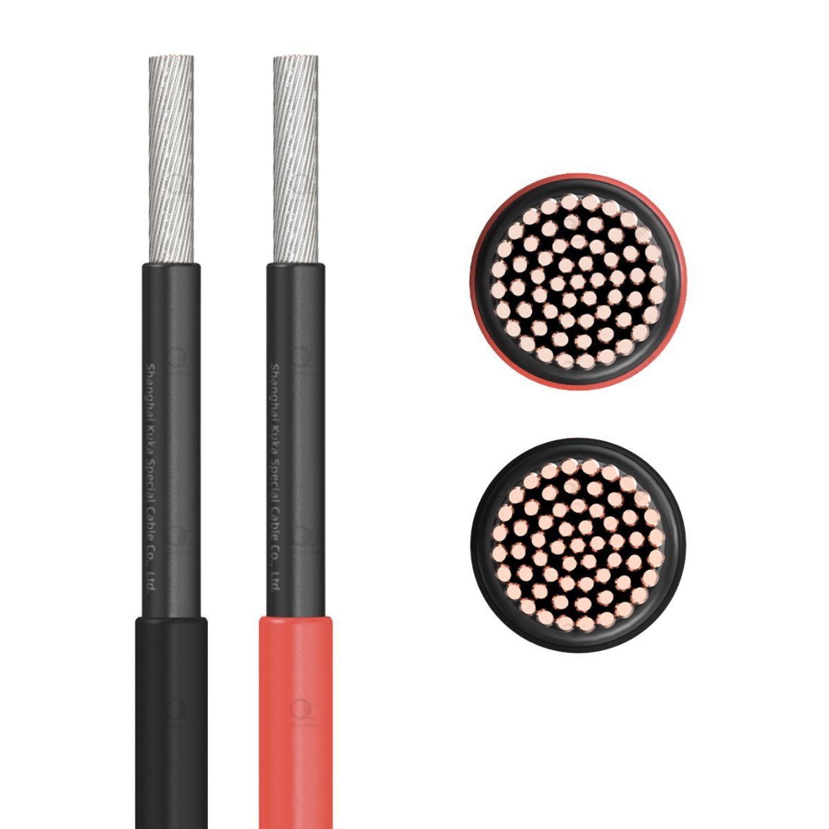smartEC Solarkabel Verlängerungskabel 4 - 6mm² mit Stecker 2x 15m 4mm² Solarkabel, Außenduchmesser: 5,2mm (1500 cm), Kabeltyp H1Z272-K IP68 Verlängerungskabel 1 – Bild 4 von 5