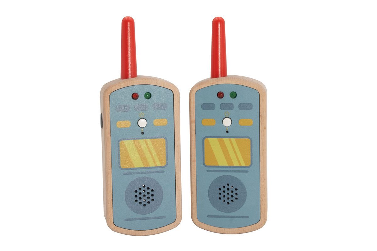 AVANTGARDE Walkie Talkie aus Holz, (2-St)