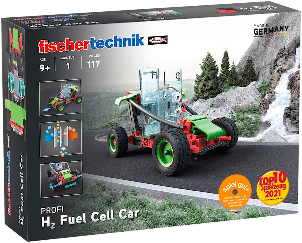 fischertechnik Profi H2 Fuel Cell Car Konstruktions-Spielset, (117 St)