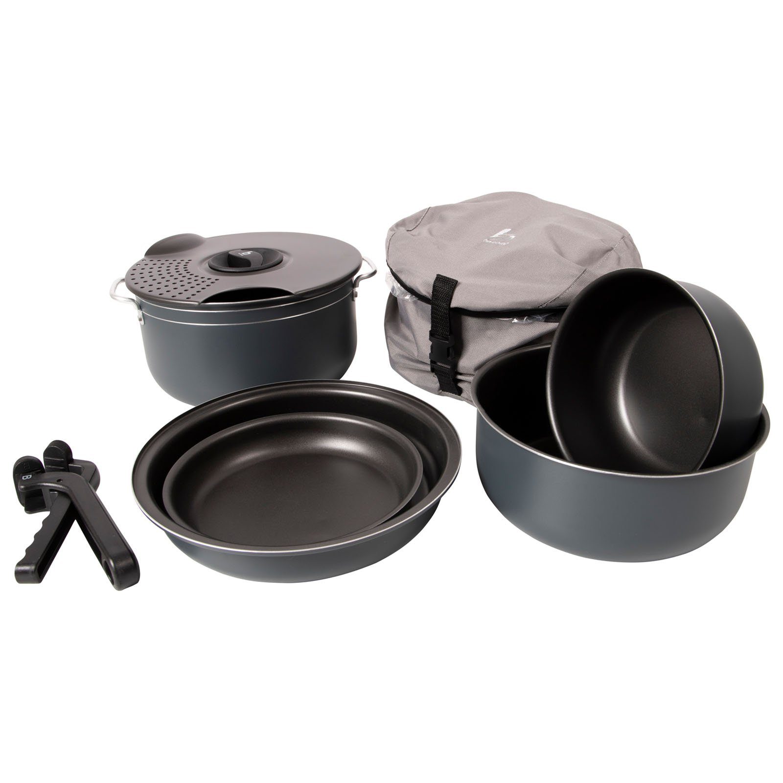 Topf-Set Kochset Camping Aluminium Trekking