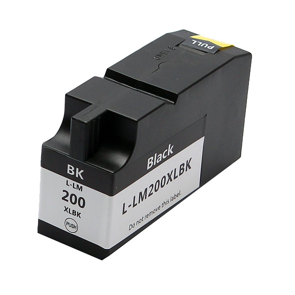 ABC Tintenpatrone (Kompatible Druckerpatrone für Lexmark 200/210xl Officeedge Pro 4000 Schwarz von ABC)