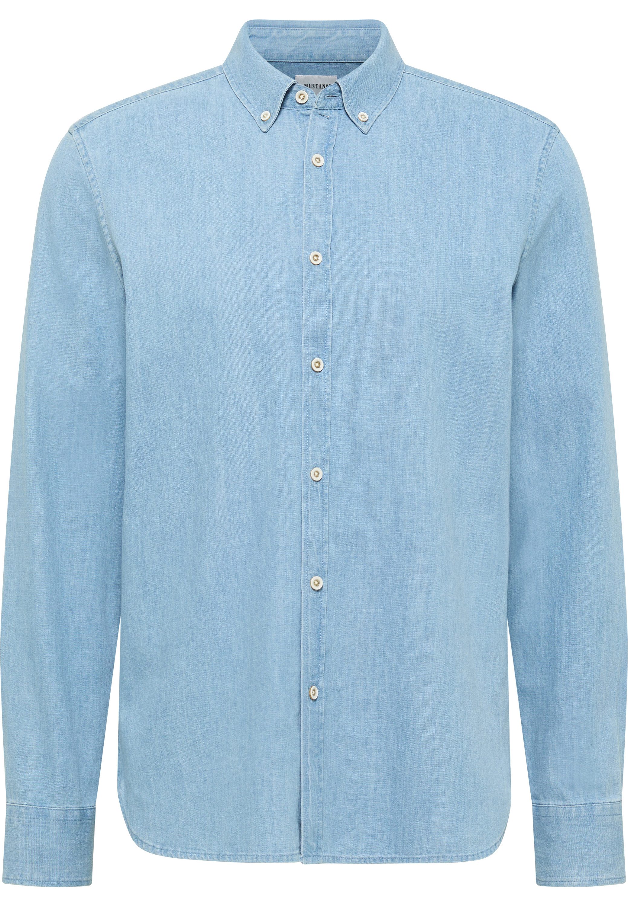 MUSTANG Langarmhemd Herren Style Cullman