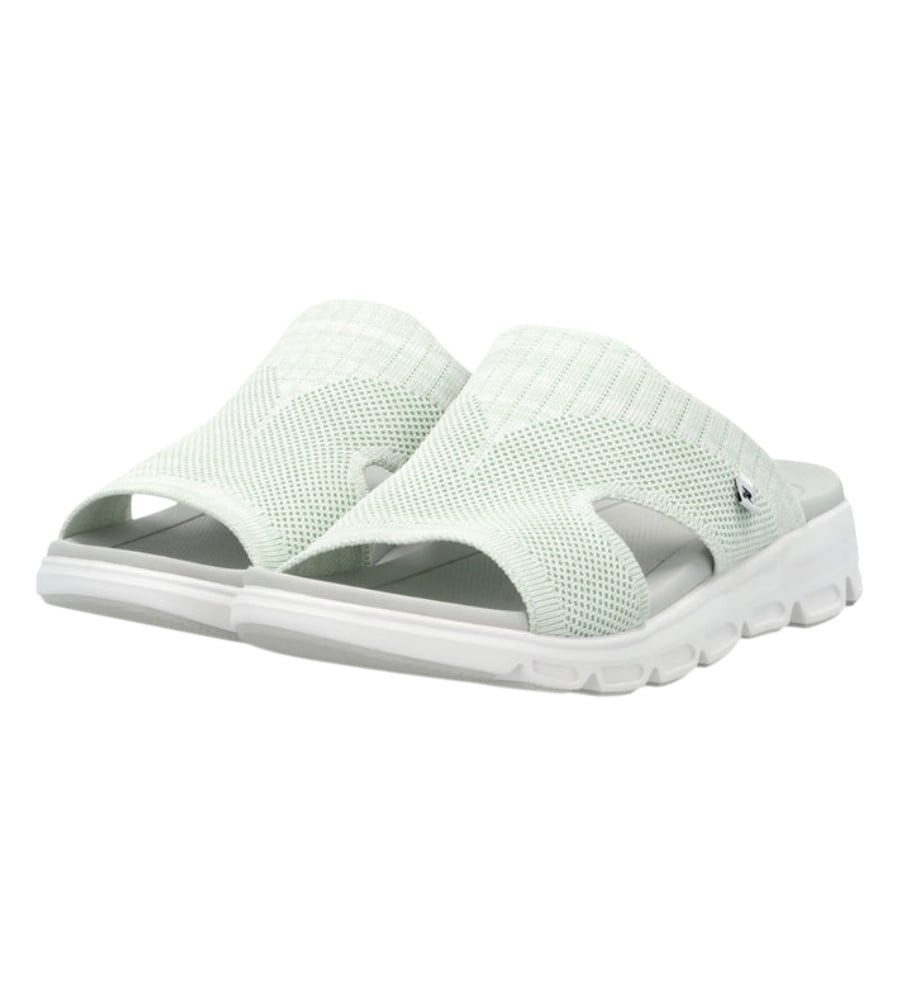 Rieker V8451 Pantoletten grün Damen - günstig online kaufen