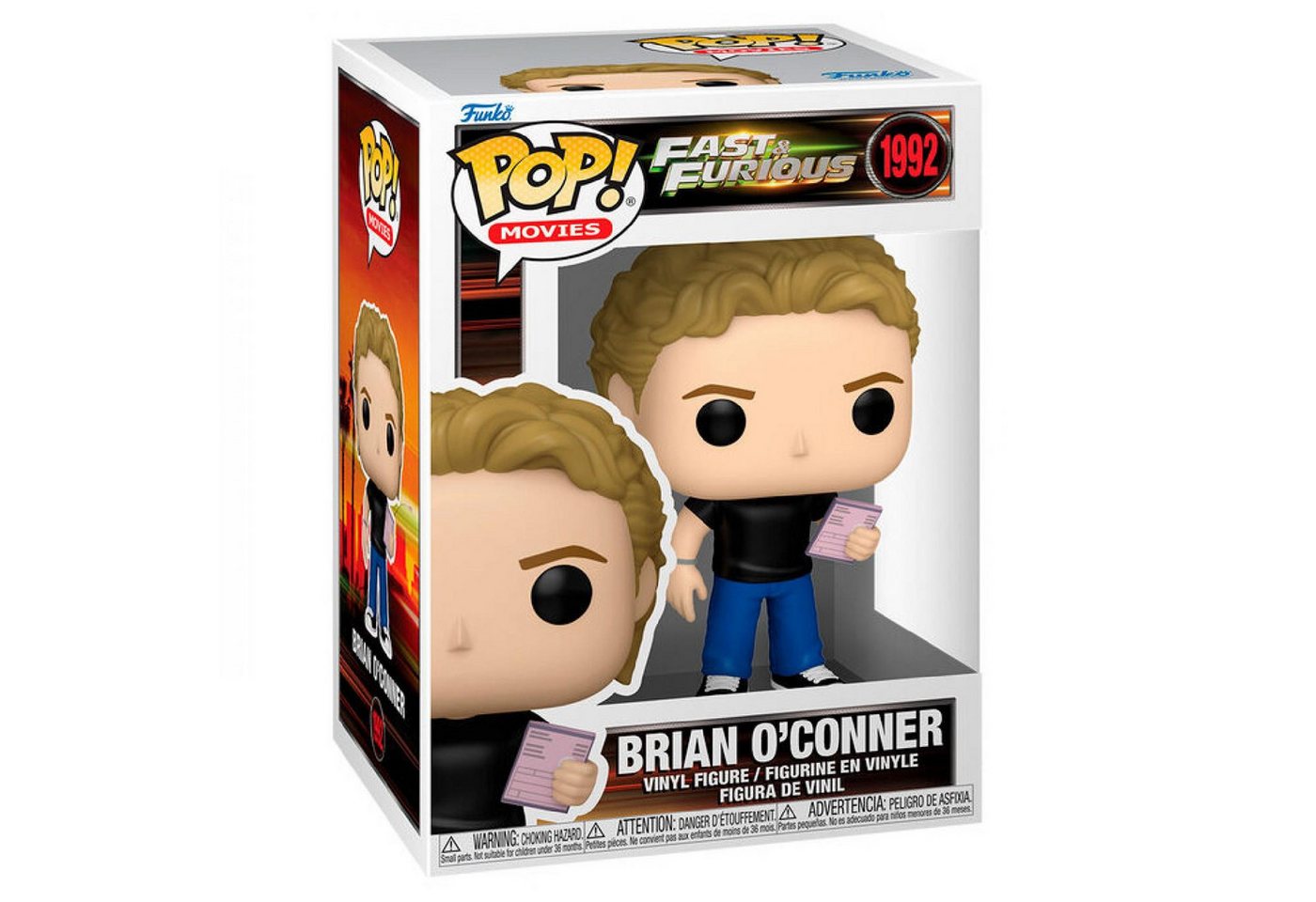 Funko Sammelfigur POP figure The Fast And The Furious Brian O'Conner #1992