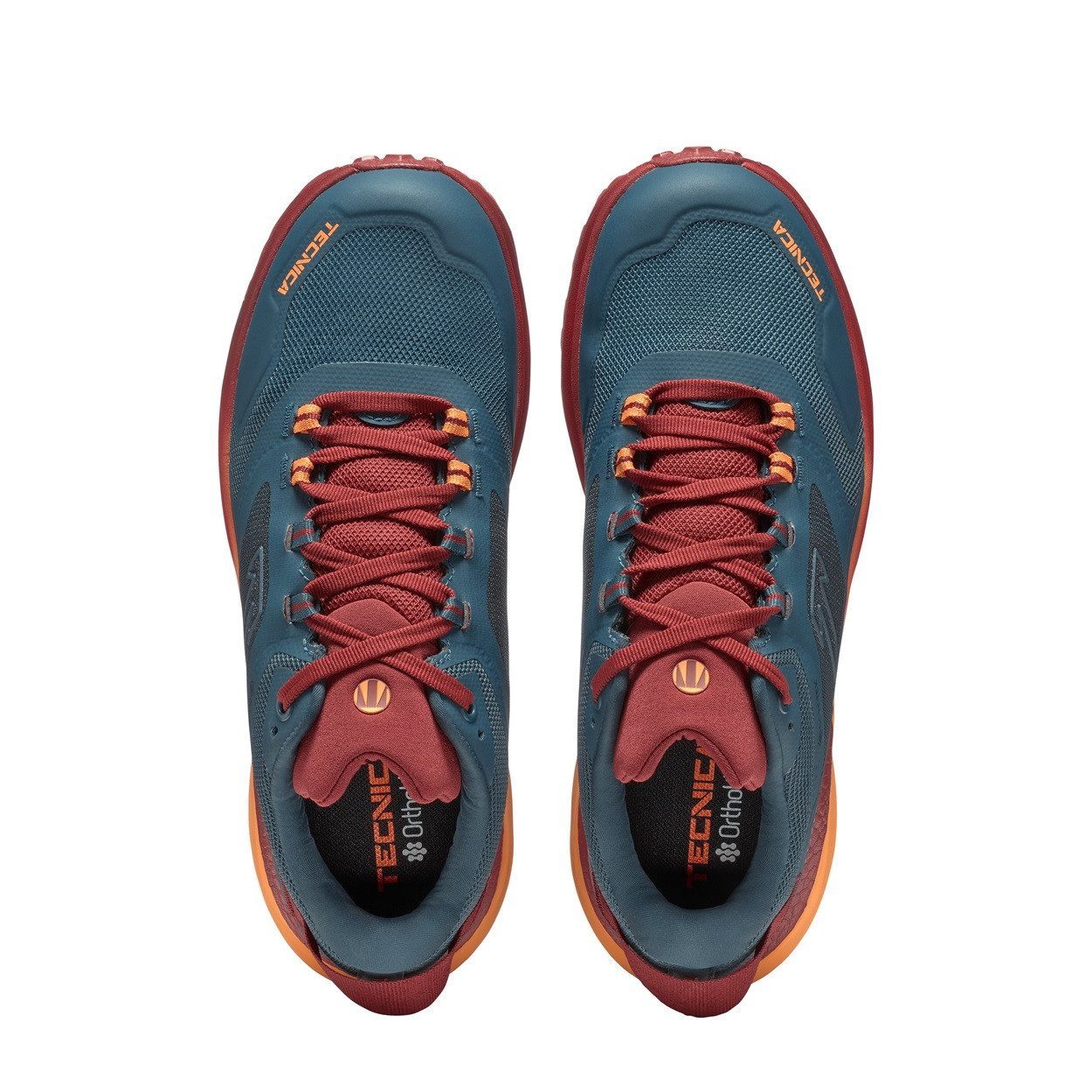 TECNICA Agate S GTX (wasserdicht, Speed-Hiking) - Synthetic - blau/korallenrot Wanderschuh