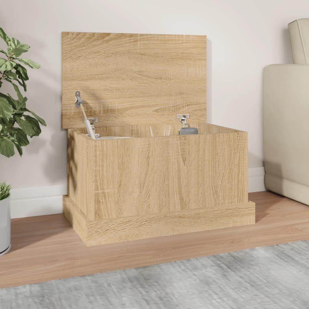 vidaXL Aufbewahrungsbox Aufbewahrungsbox Sonoma-Eiche 50 x 30 x 28 cm Holzwerkstoff (1 St) – Bild 2 von 5
