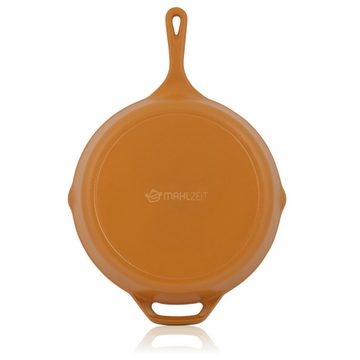 Mahlzeit Pfannen-Set 3-tlg. Pfannenset, Ø 24cm, Ø 29,5cm, Ø 29cm, Sunny Orange, Gusseisen (Set, 3 tlg. Pfannenset)